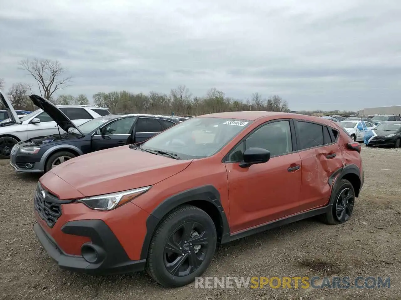 1 Photograph of a damaged car JF2GUABC7SH221777 SUBARU CROSSTREK 2025