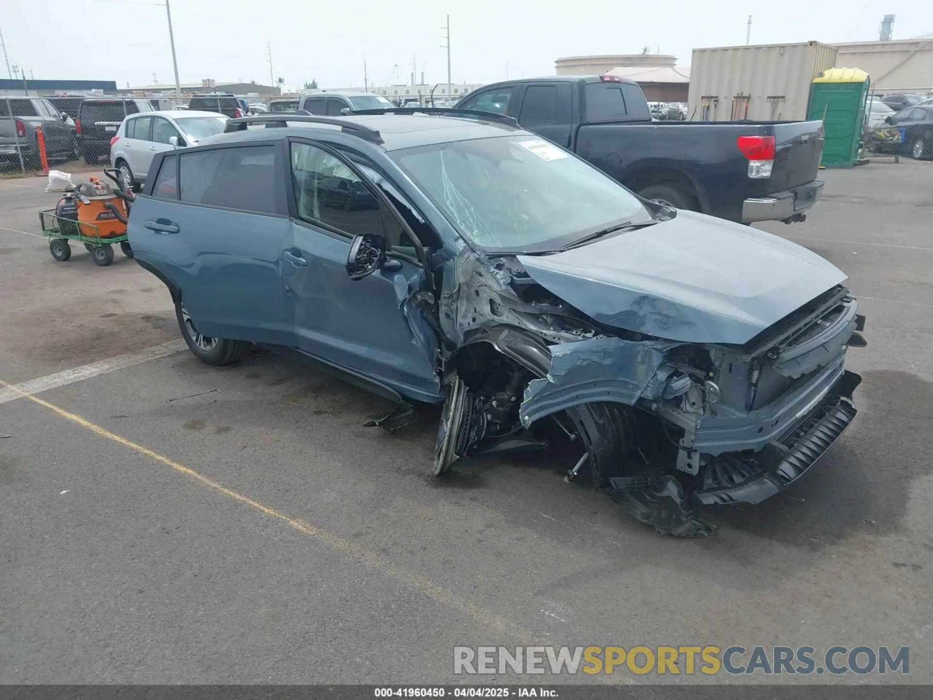 1 Photograph of a damaged car JF2GUHDC2S8216444 SUBARU CROSSTREK 2025