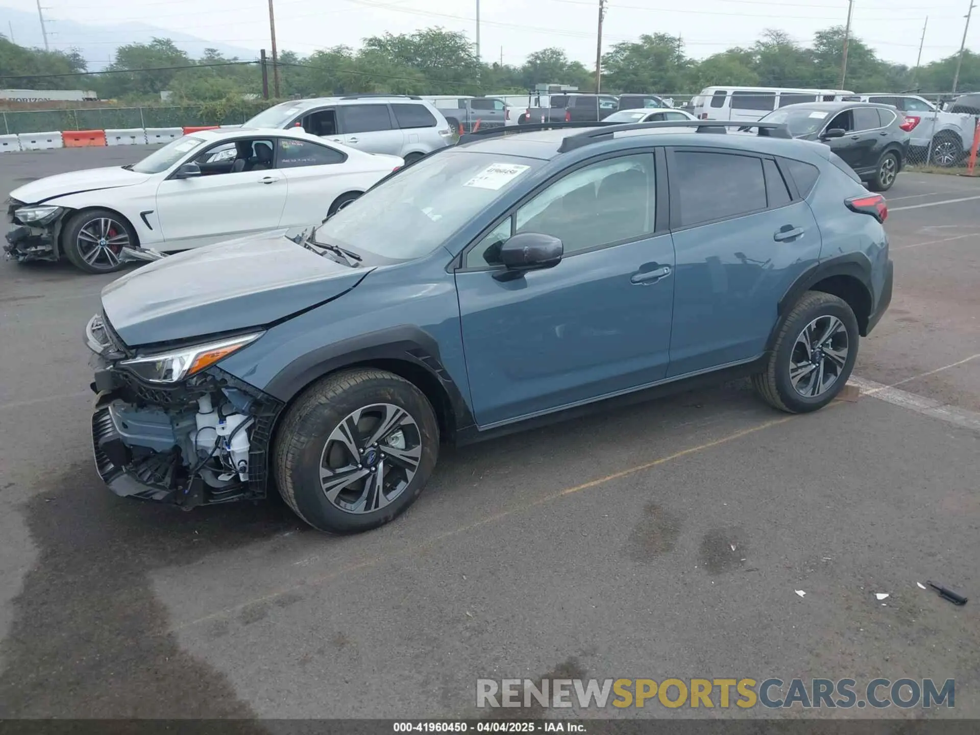 2 Photograph of a damaged car JF2GUHDC2S8216444 SUBARU CROSSTREK 2025