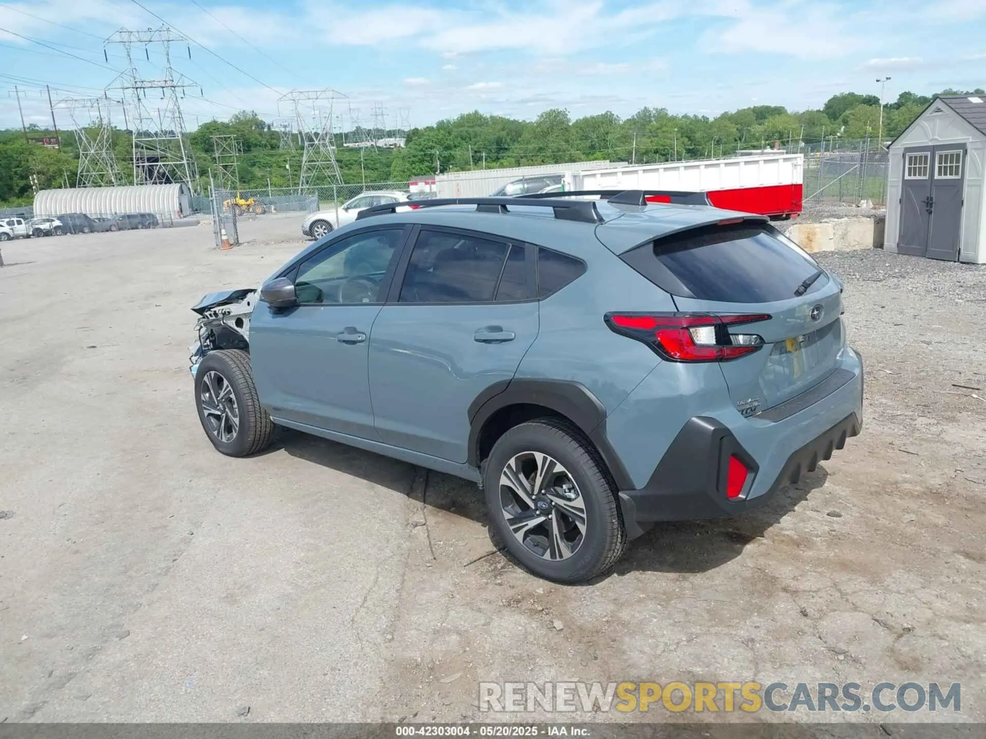 3 Фотография поврежденного автомобиля JF2GUHDC4S8236937 SUBARU CROSSTREK 2025