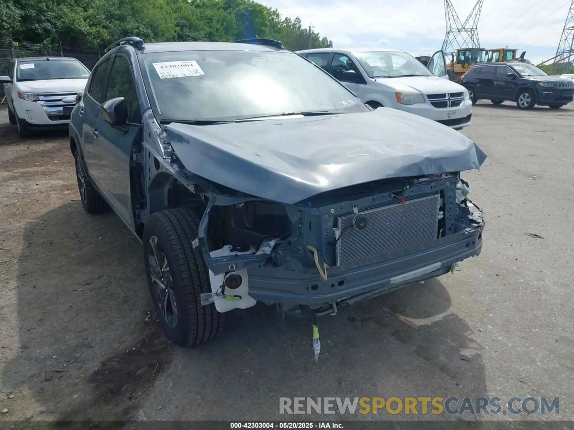 6 Фотография поврежденного автомобиля JF2GUHDC4S8236937 SUBARU CROSSTREK 2025