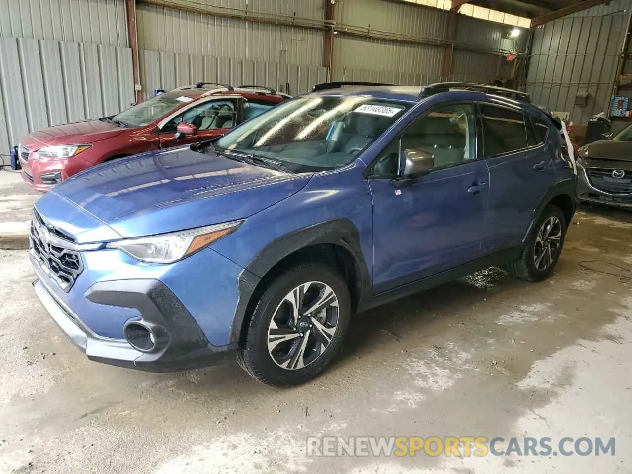 1 Photograph of a damaged car JF2GUHDC4SH202125 SUBARU CROSSTREK 2025