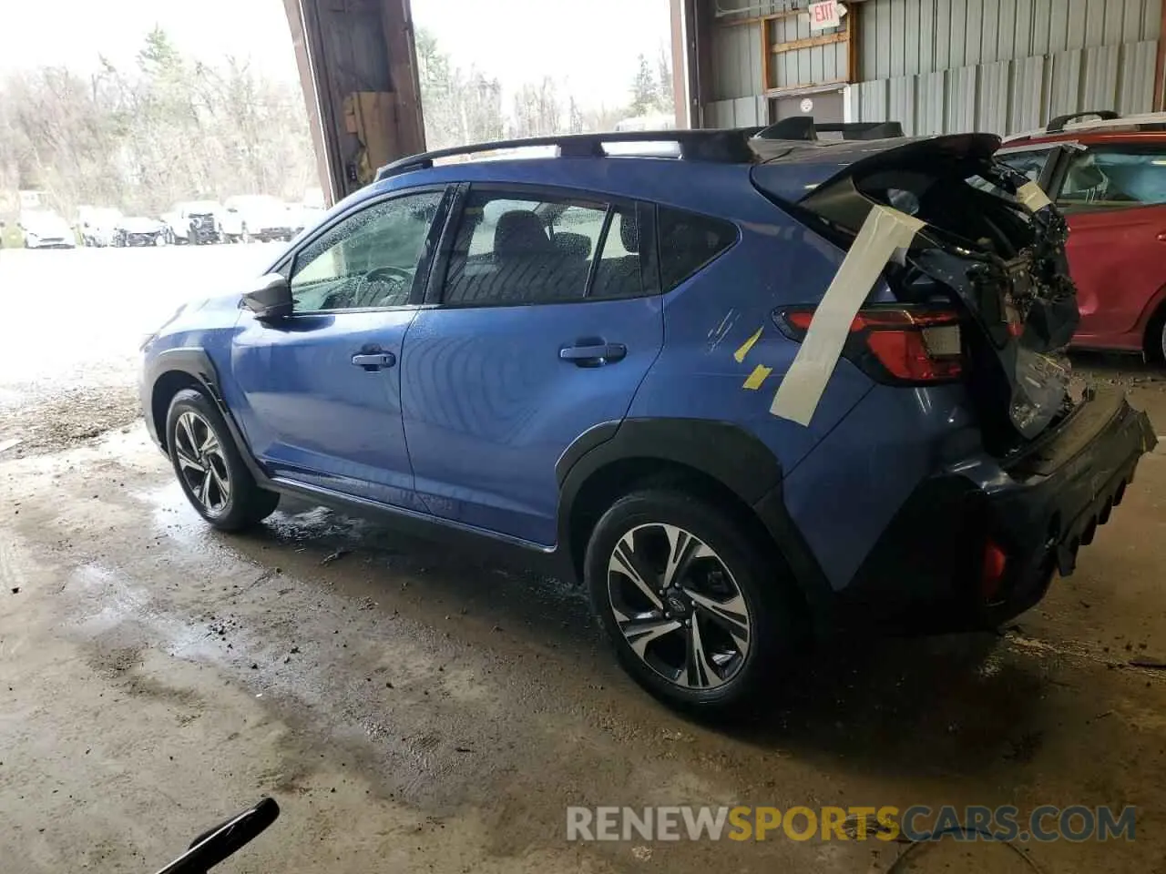 2 Photograph of a damaged car JF2GUHDC4SH202125 SUBARU CROSSTREK 2025