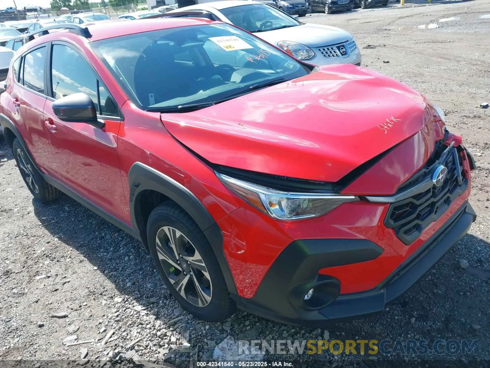 1 Фотография поврежденного автомобиля JF2GUHDC8S8247035 SUBARU CROSSTREK 2025