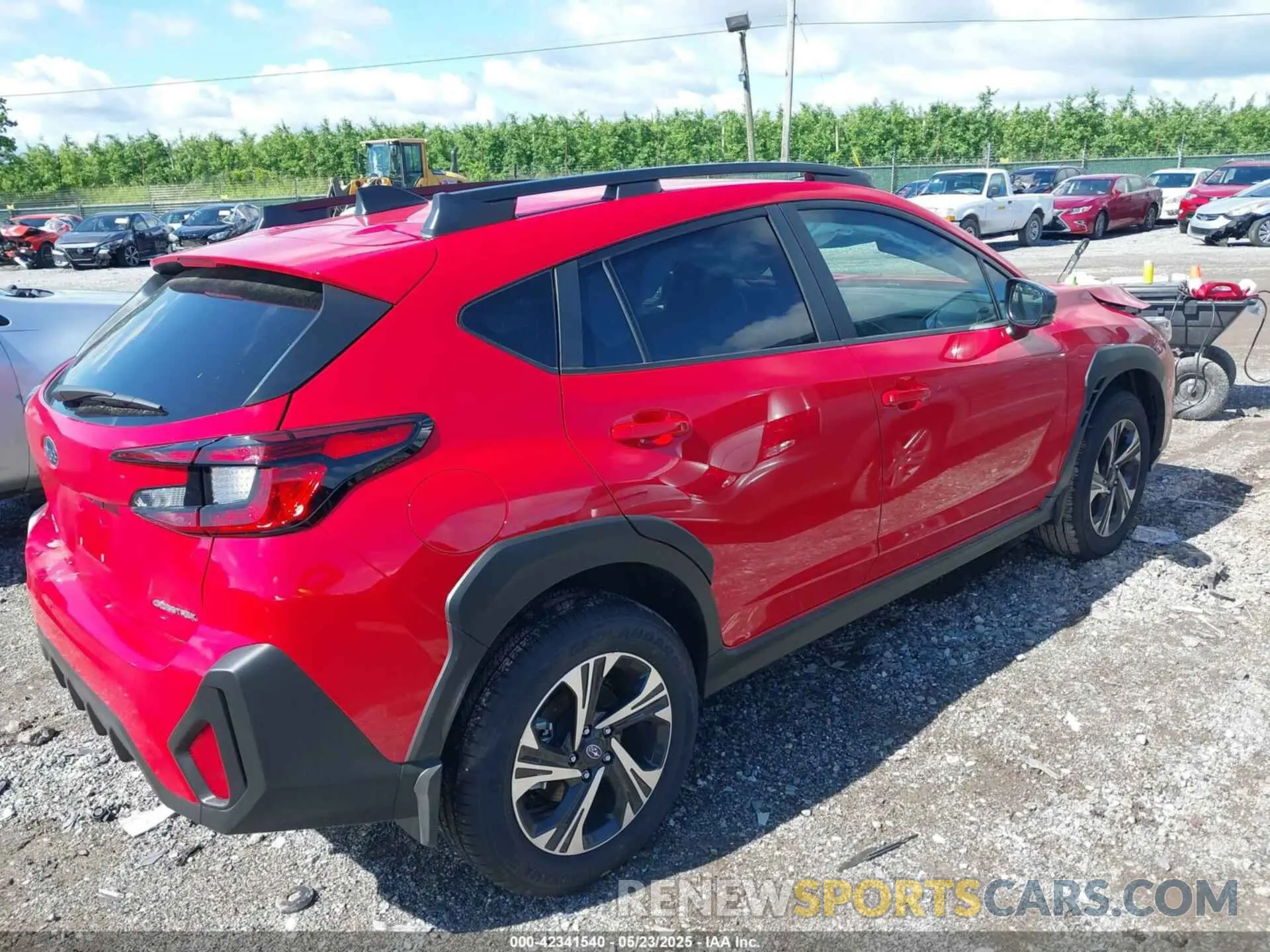4 Фотография поврежденного автомобиля JF2GUHDC8S8247035 SUBARU CROSSTREK 2025