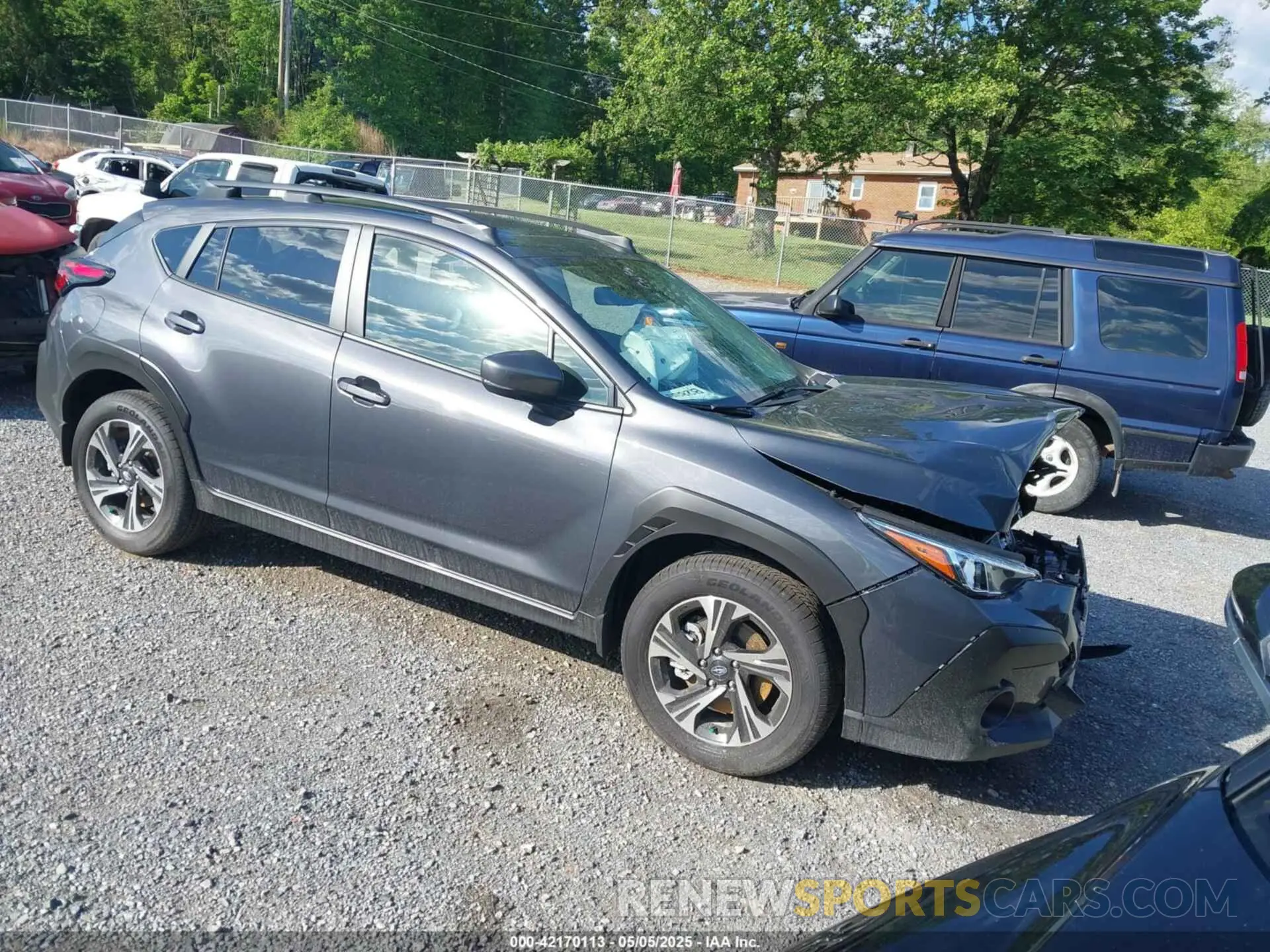 1 Фотография поврежденного автомобиля JF2GUHDC9S8232317 SUBARU CROSSTREK 2025