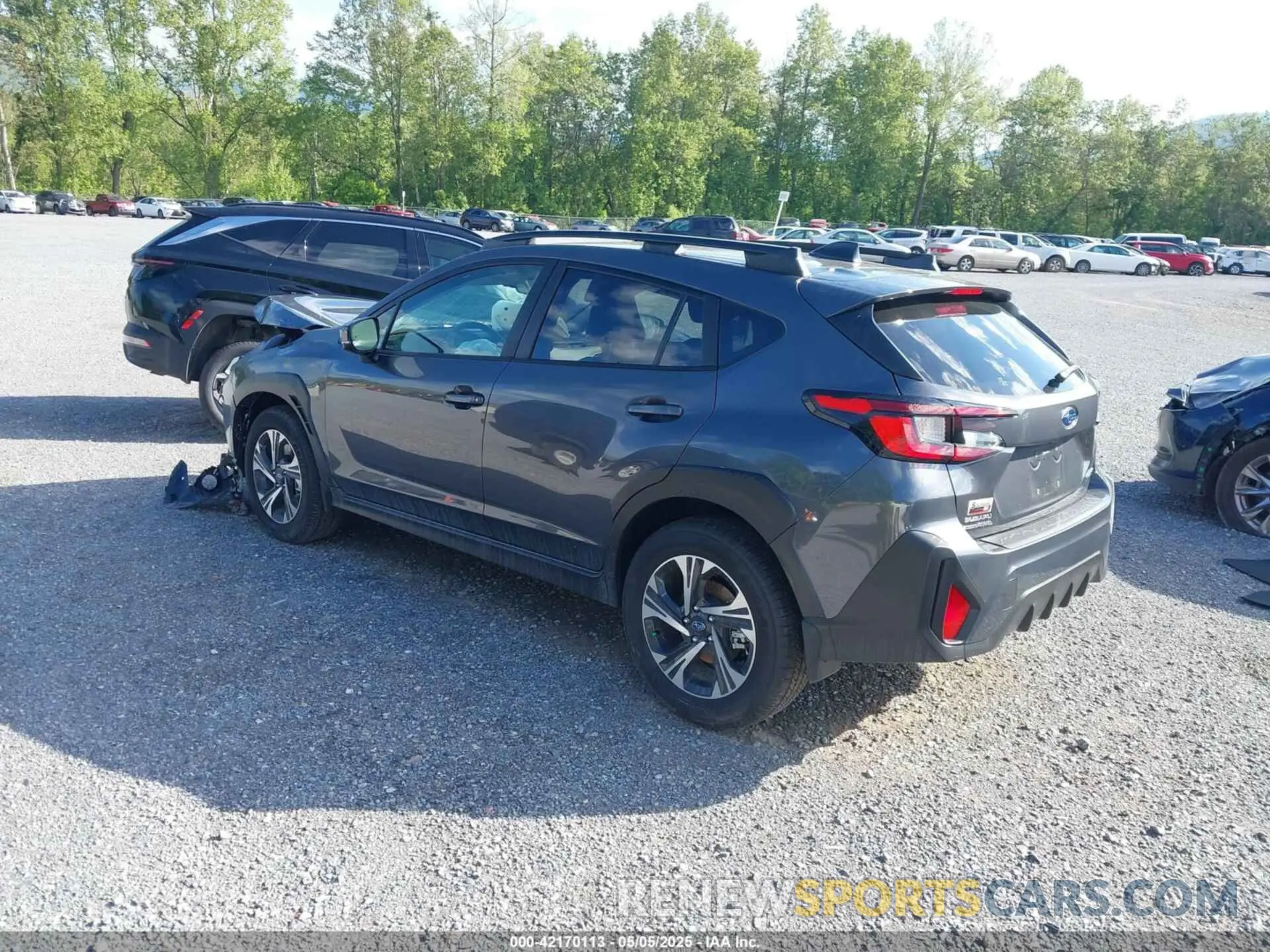 3 Фотография поврежденного автомобиля JF2GUHDC9S8232317 SUBARU CROSSTREK 2025