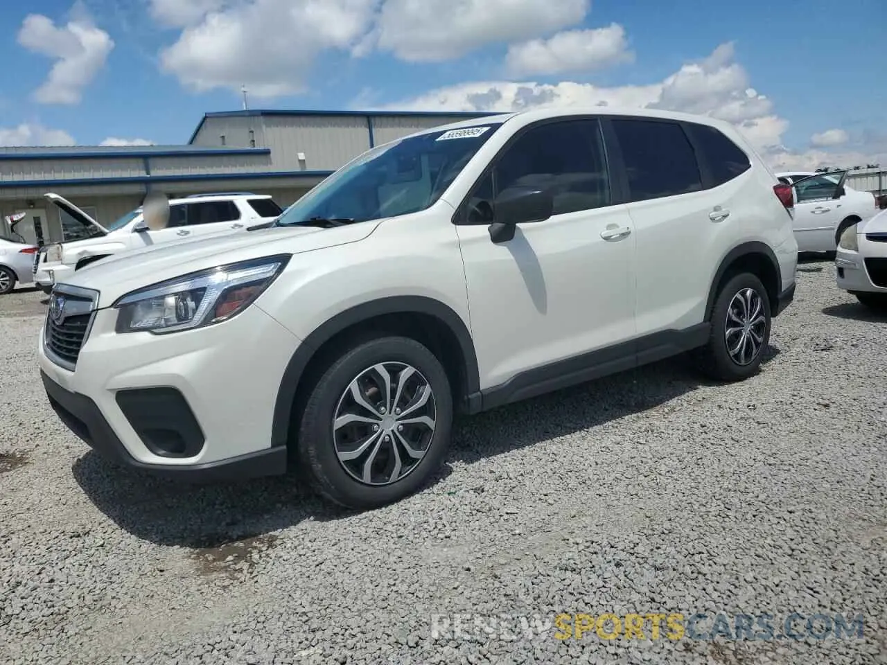 1 Photograph of a damaged car JF2SKAAC2KH536035 SUBARU FORESTER 2019