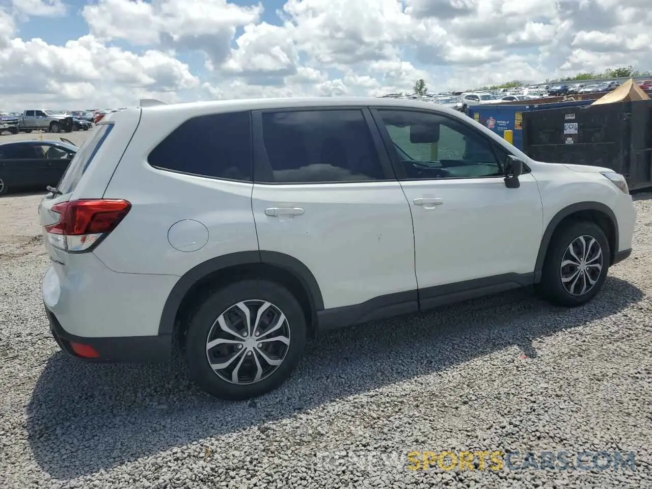 3 Photograph of a damaged car JF2SKAAC2KH536035 SUBARU FORESTER 2019