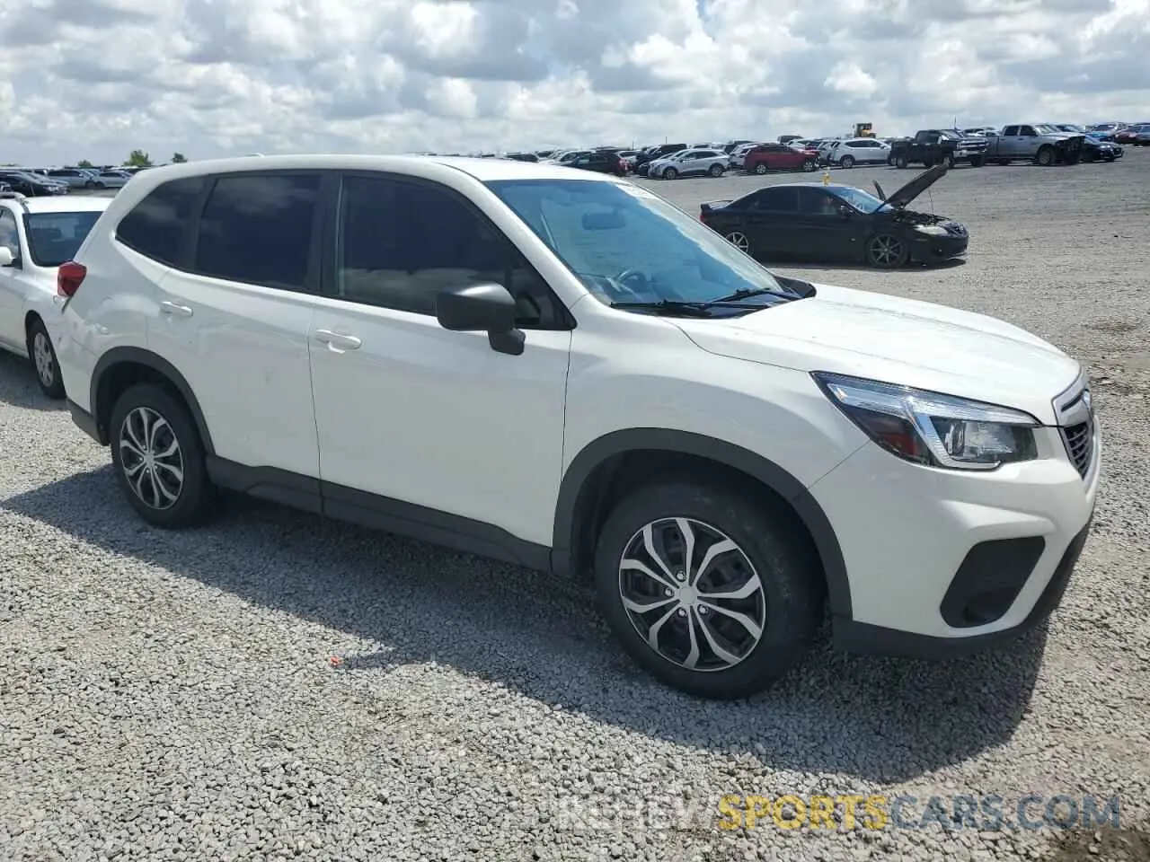 4 Photograph of a damaged car JF2SKAAC2KH536035 SUBARU FORESTER 2019