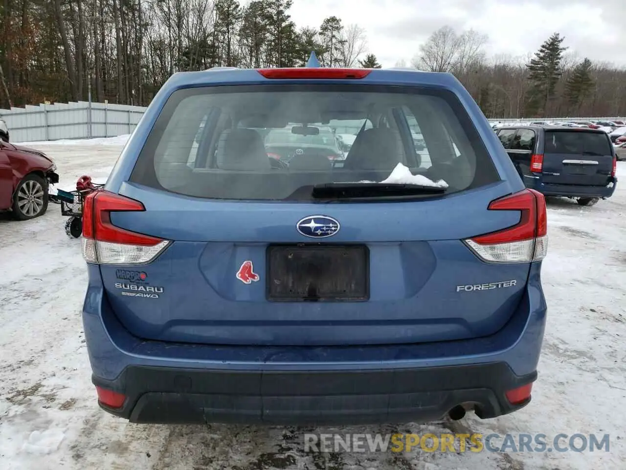 6 Photograph of a damaged car JF2SKAAC3KH489453 SUBARU FORESTER 2019