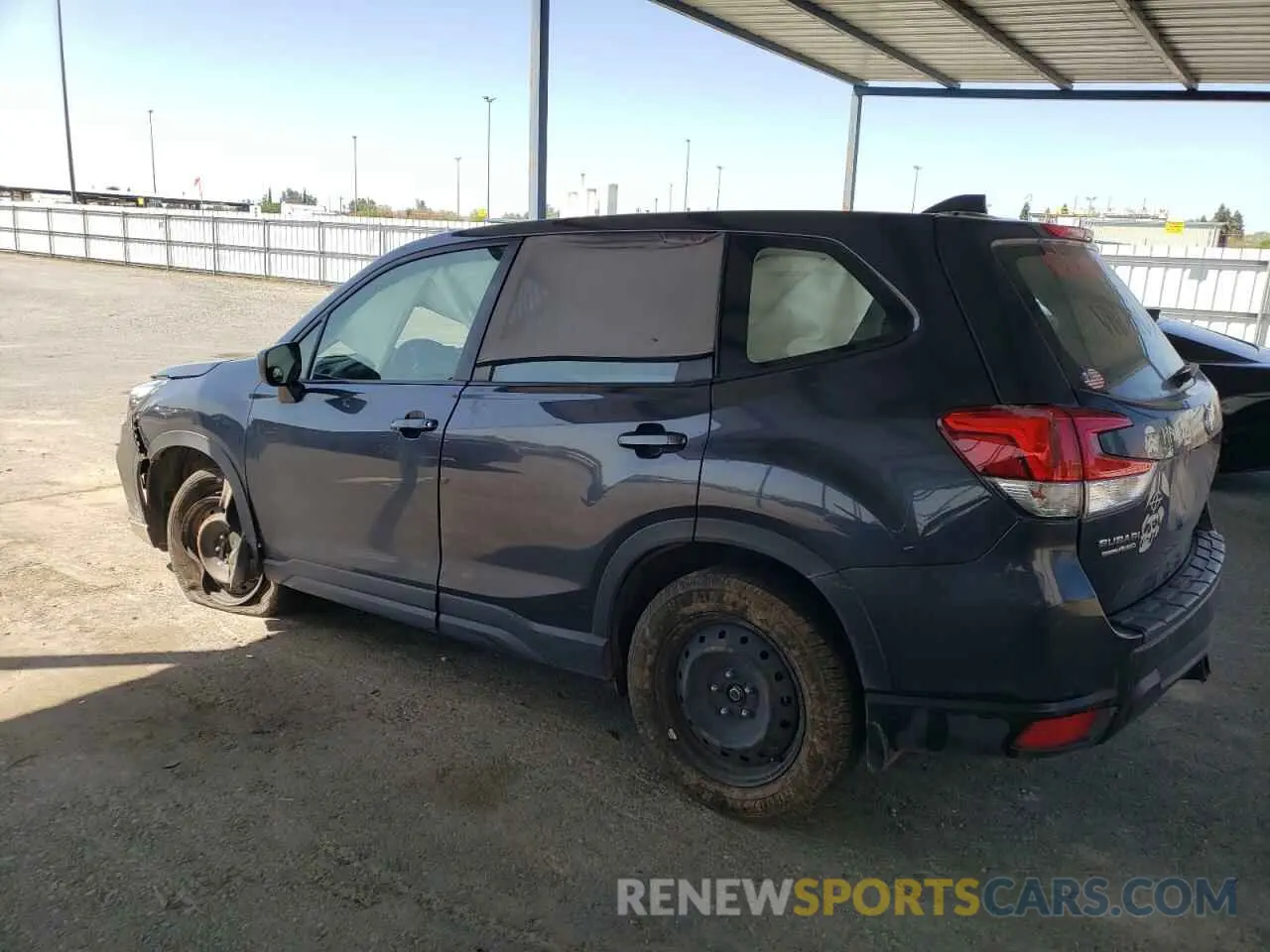2 Фотография поврежденного автомобиля JF2SKAAC4KH401610 SUBARU FORESTER 2019