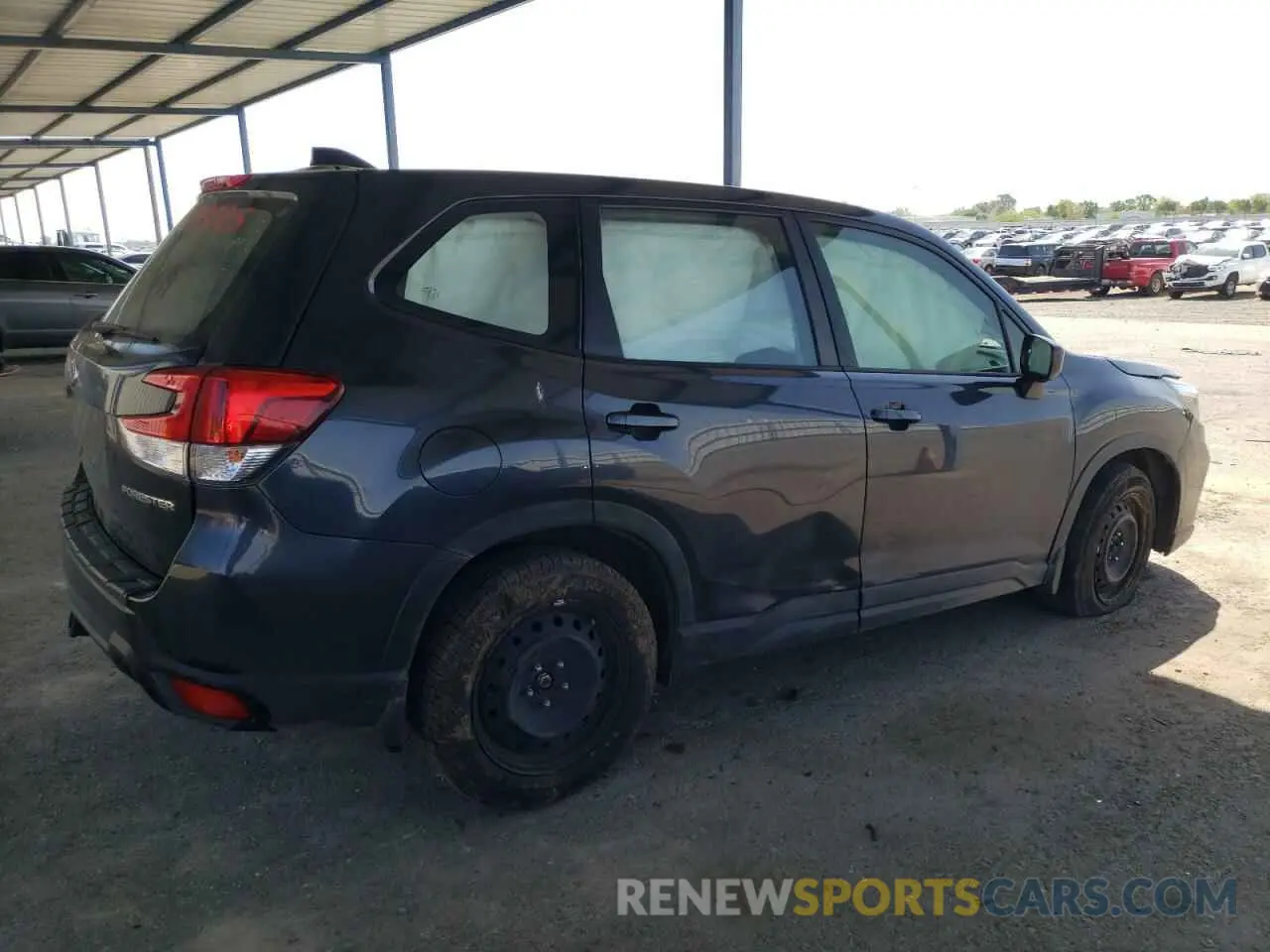 3 Фотография поврежденного автомобиля JF2SKAAC4KH401610 SUBARU FORESTER 2019