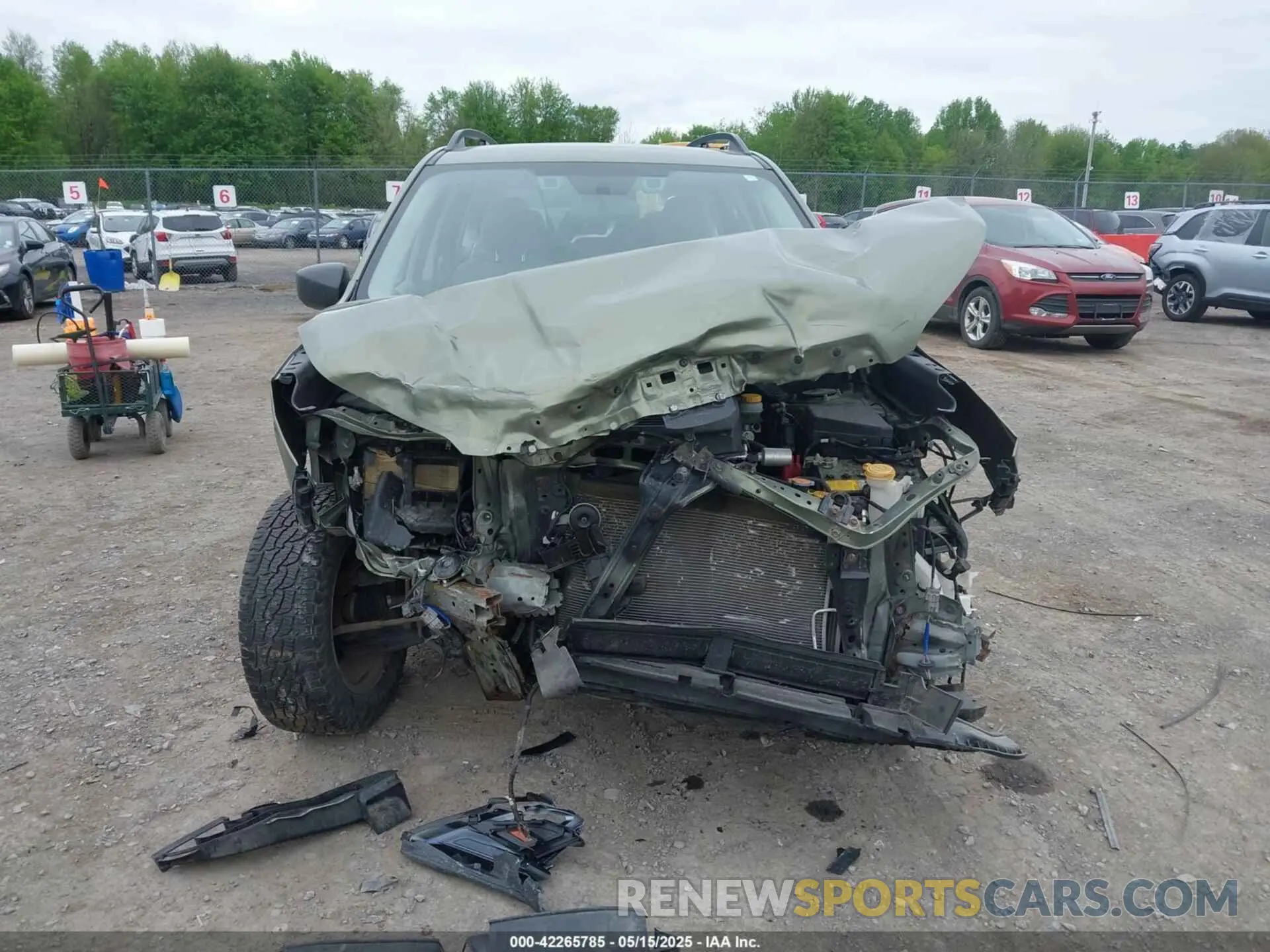 12 Photograph of a damaged car JF2SKACC0KH524625 SUBARU FORESTER 2019