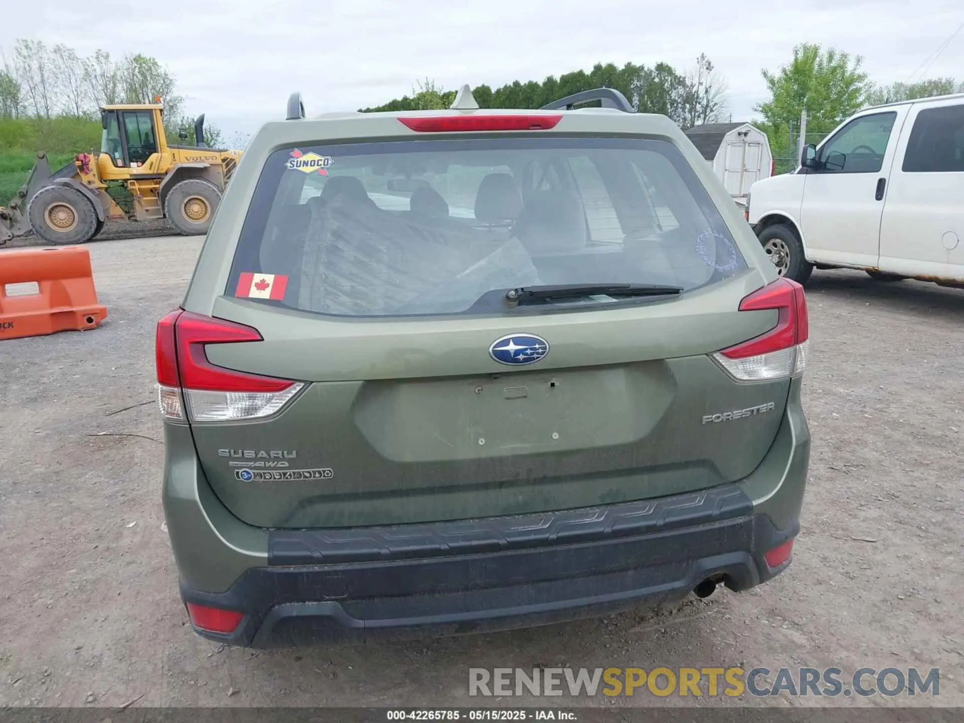 16 Photograph of a damaged car JF2SKACC0KH524625 SUBARU FORESTER 2019