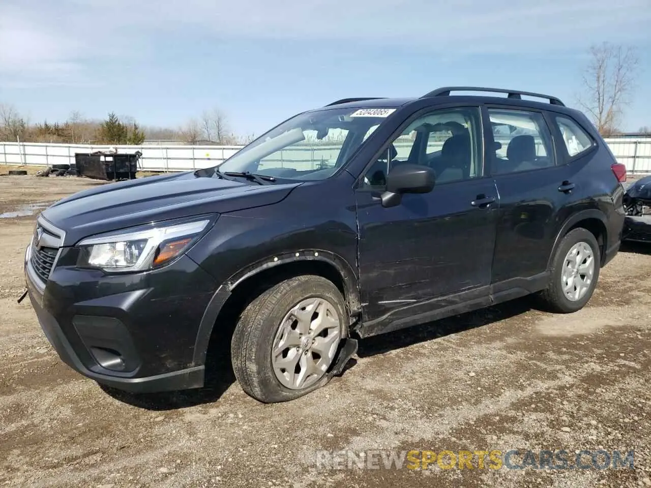 1 Фотография поврежденного автомобиля JF2SKACC0KH556491 SUBARU FORESTER 2019