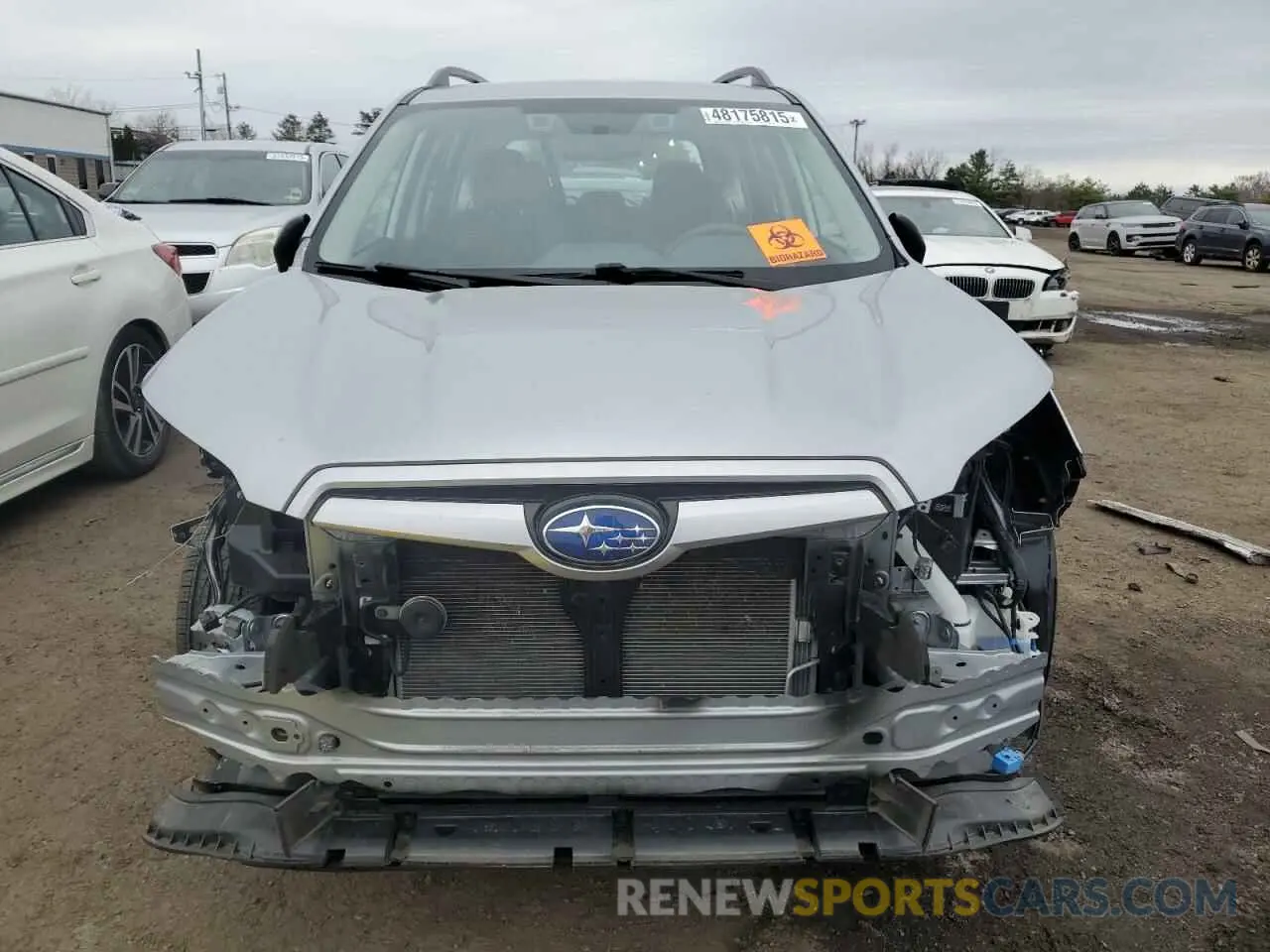 5 Фотография поврежденного автомобиля JF2SKACC1KH475547 SUBARU FORESTER 2019
