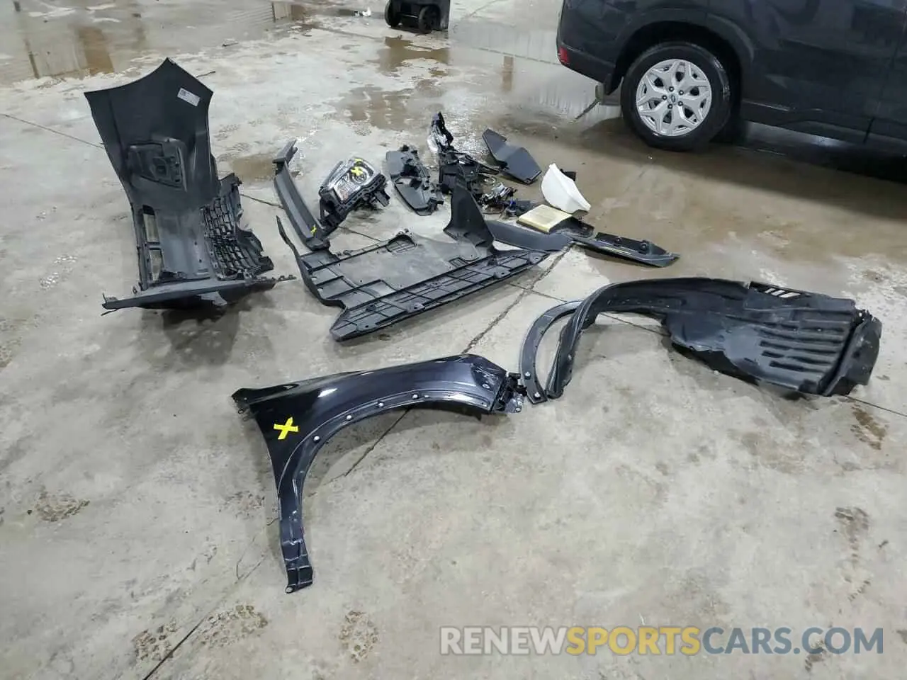 12 Photograph of a damaged car JF2SKACC2KH403532 SUBARU FORESTER 2019