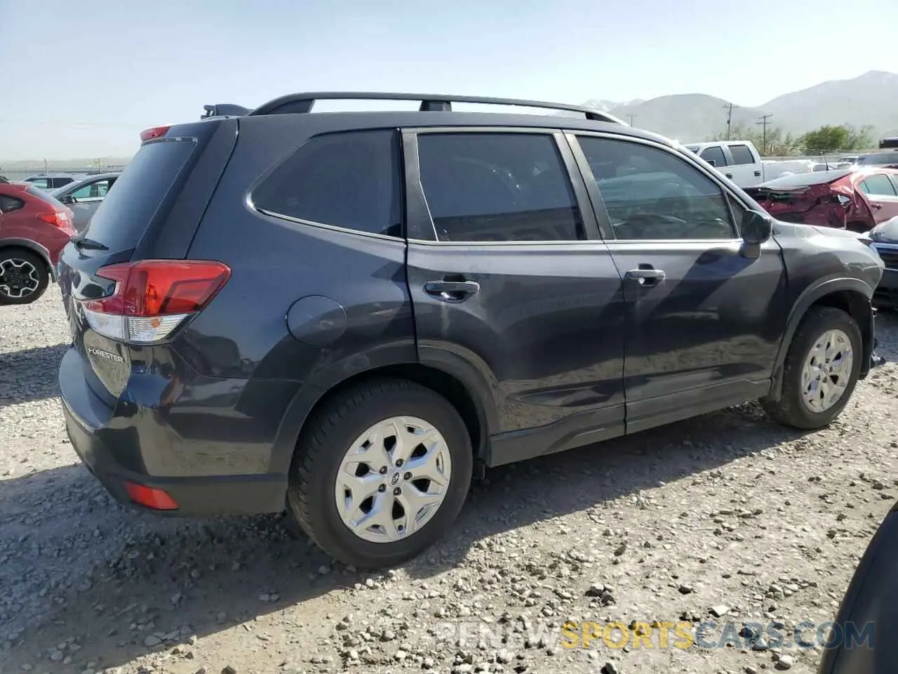 3 Photograph of a damaged car JF2SKACC3KH462914 SUBARU FORESTER 2019