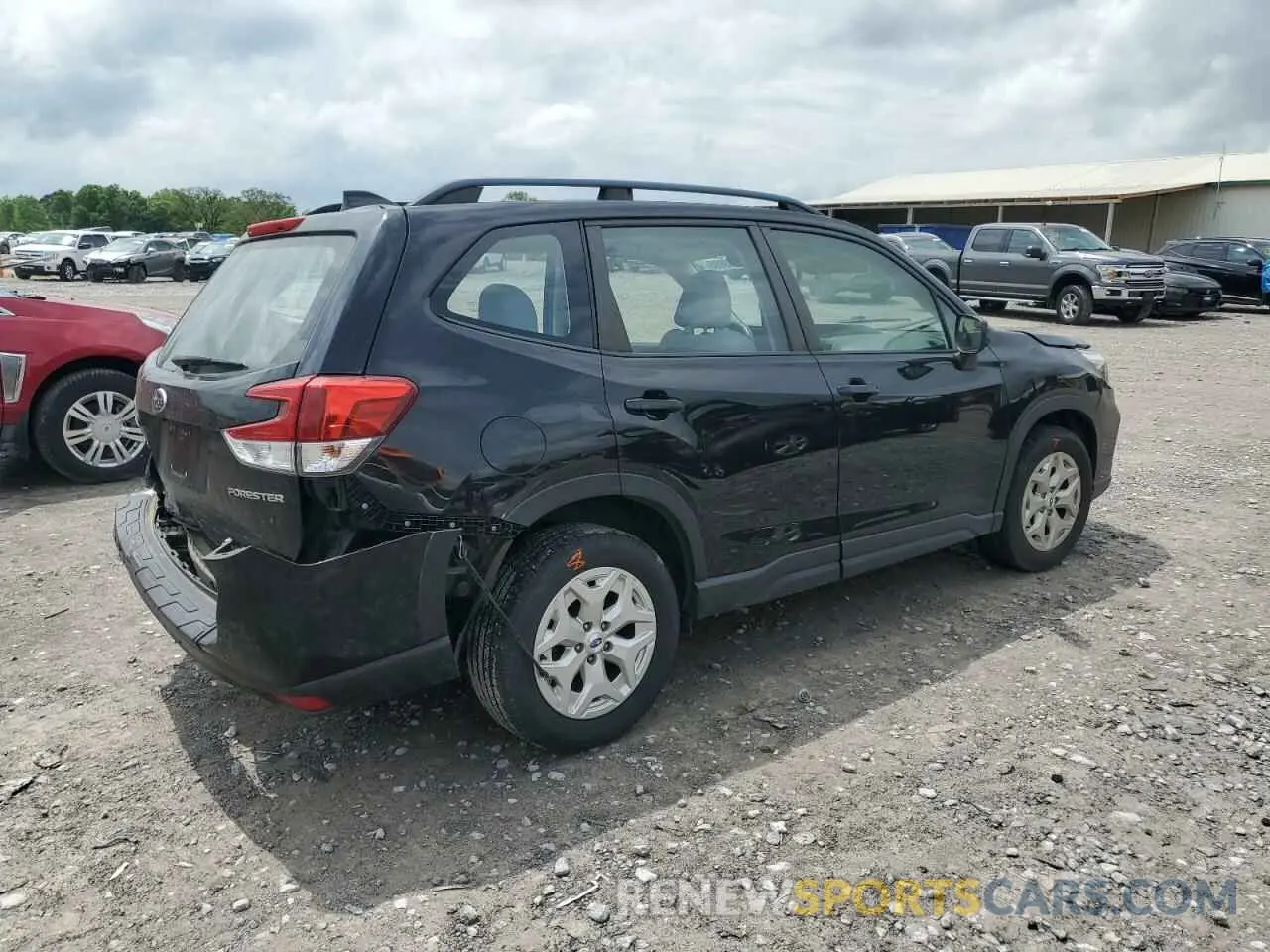 3 Photograph of a damaged car JF2SKACC6KH458226 SUBARU FORESTER 2019
