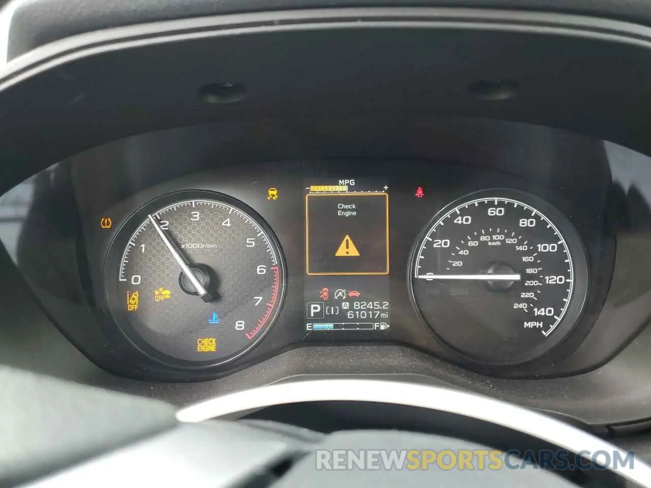 9 Photograph of a damaged car JF2SKACC6KH458226 SUBARU FORESTER 2019