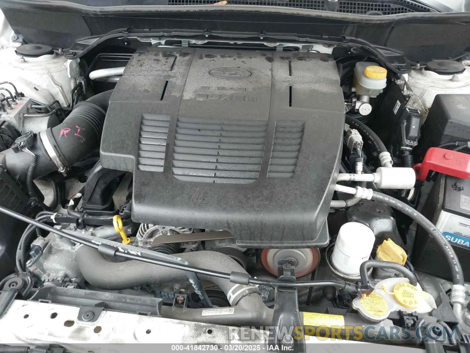 10 Photograph of a damaged car JF2SKACC6KH461269 SUBARU FORESTER 2019