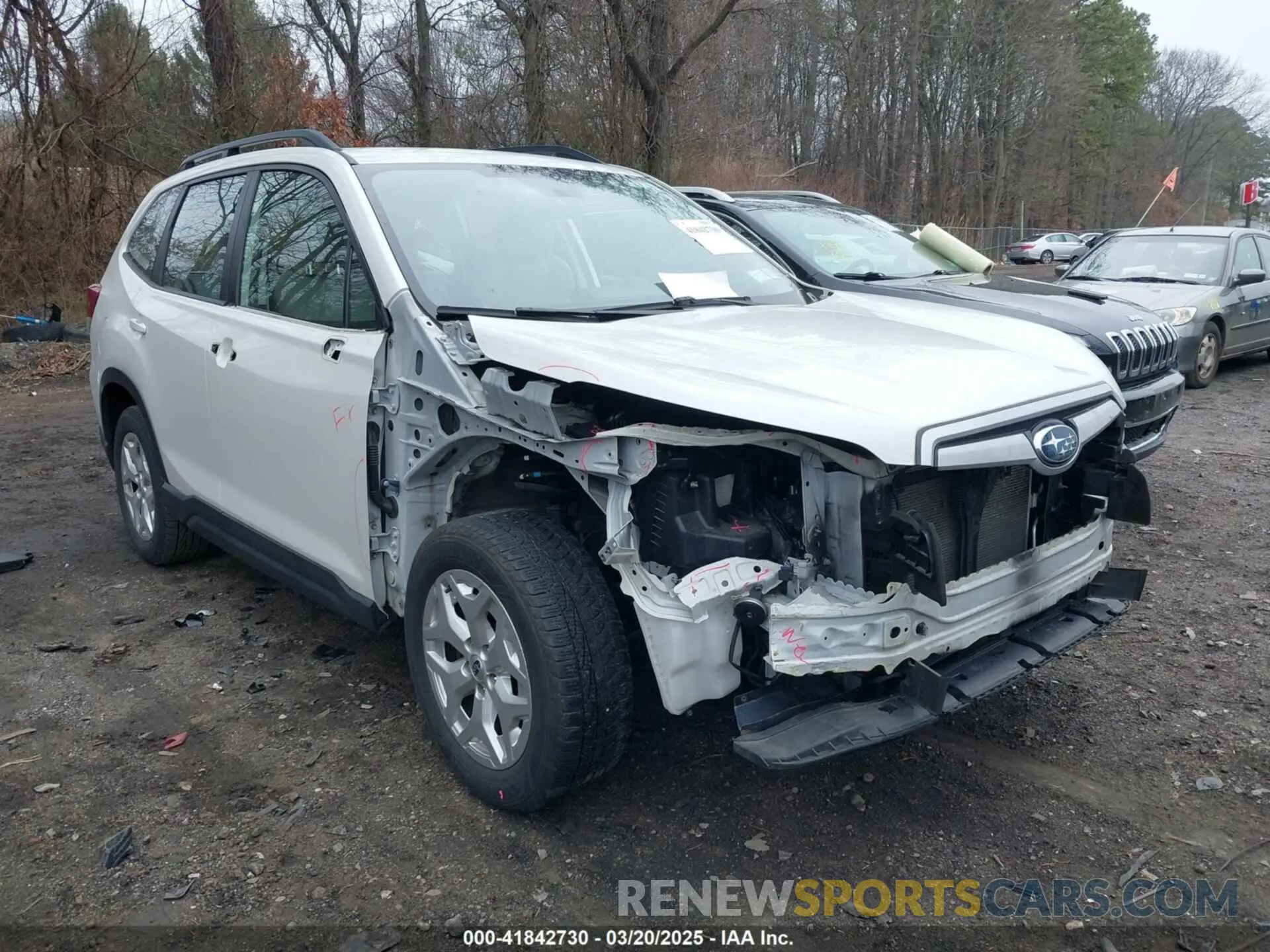 6 Photograph of a damaged car JF2SKACC6KH461269 SUBARU FORESTER 2019
