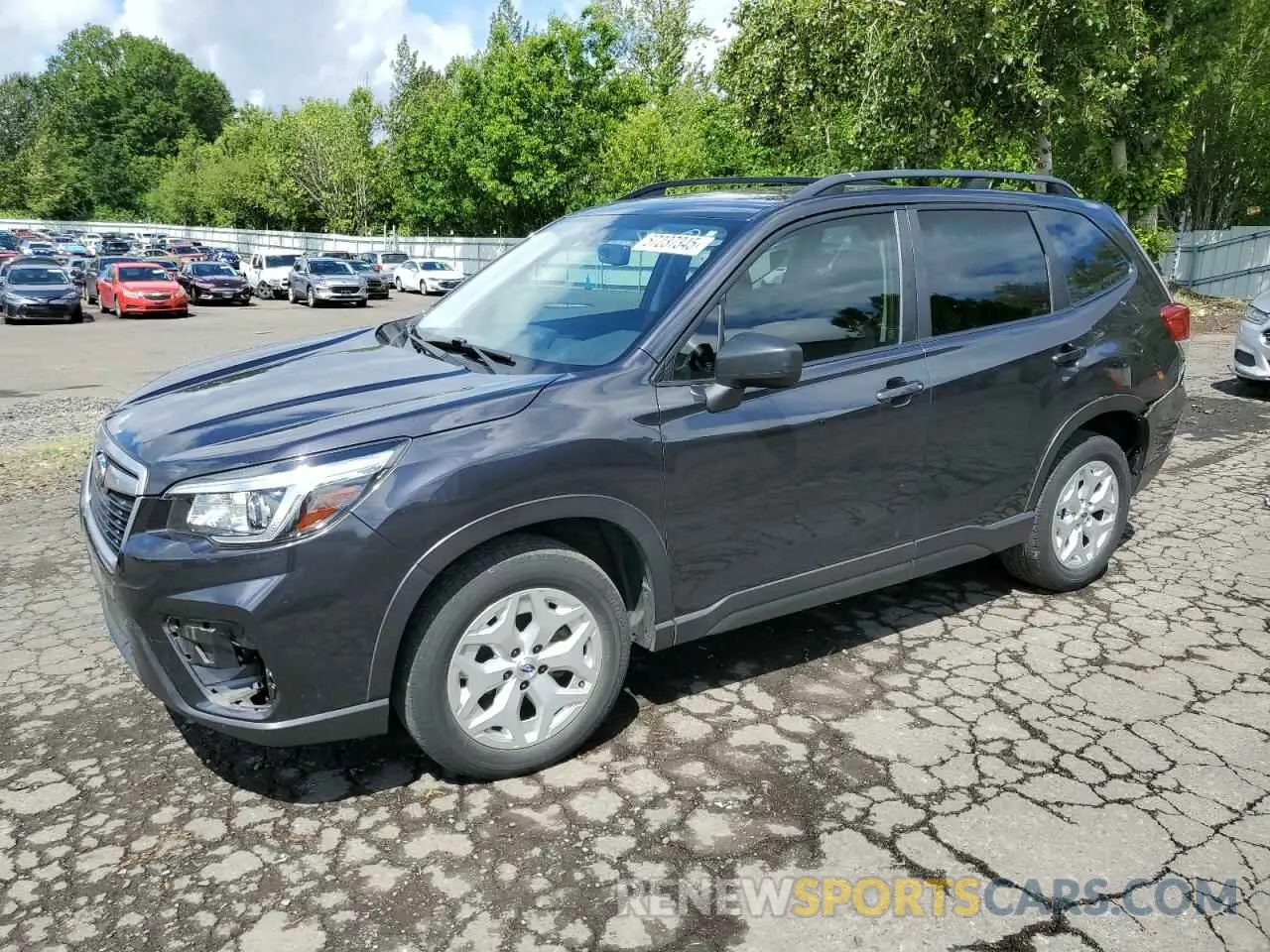 1 Фотография поврежденного автомобиля JF2SKACC7KH463306 SUBARU FORESTER 2019