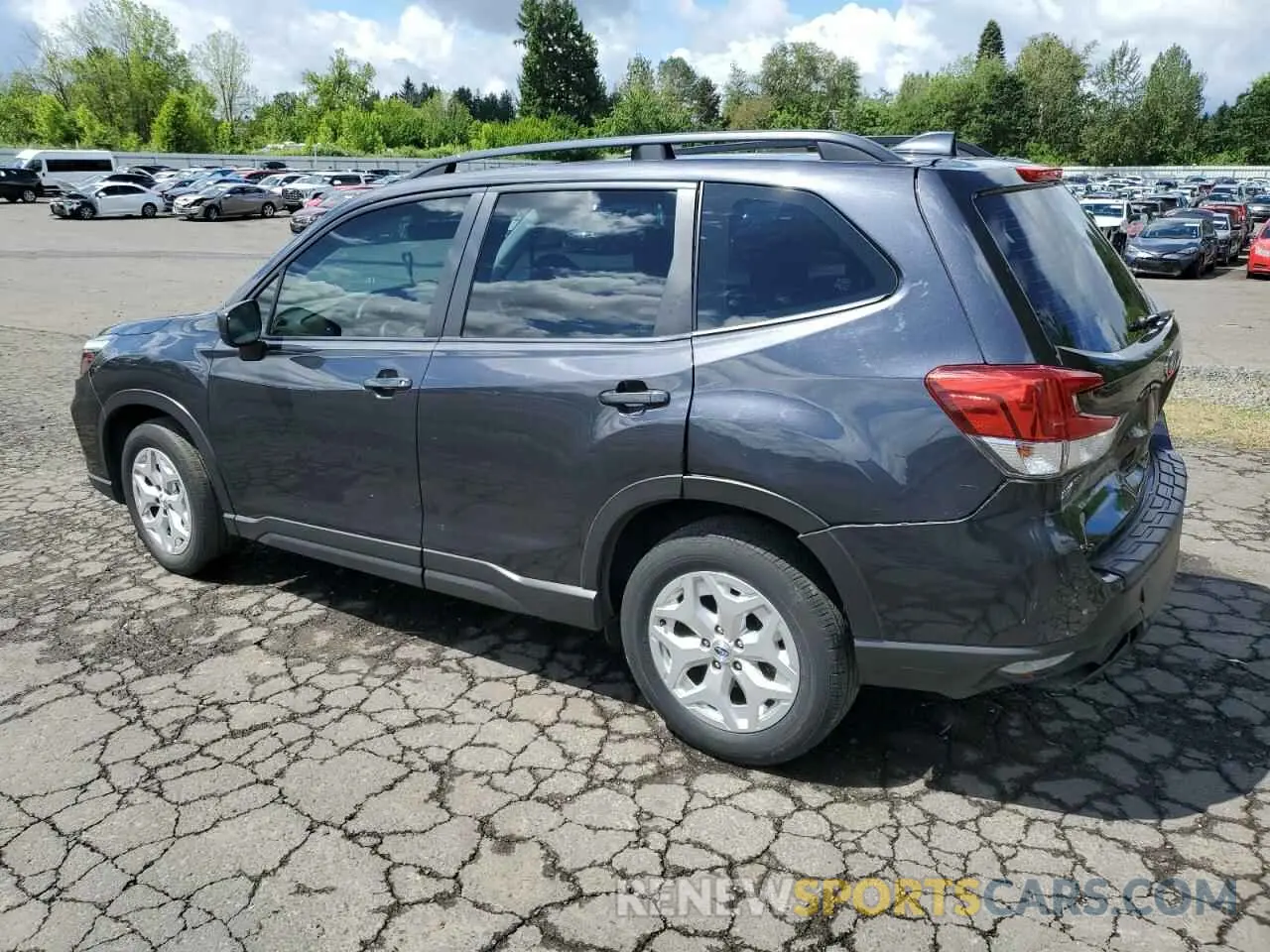 2 Фотография поврежденного автомобиля JF2SKACC7KH463306 SUBARU FORESTER 2019