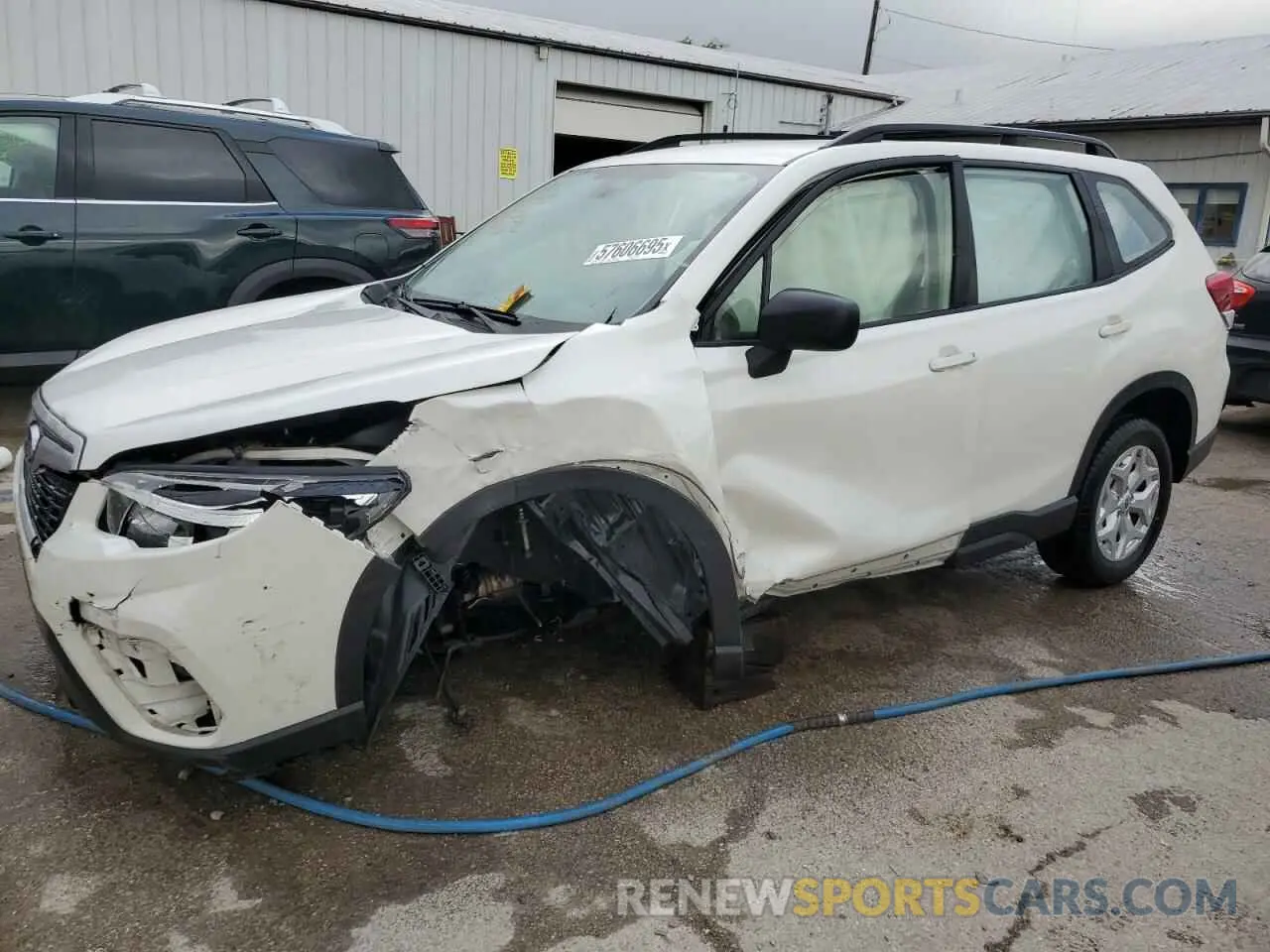 1 Photograph of a damaged car JF2SKACC8KH408248 SUBARU FORESTER 2019