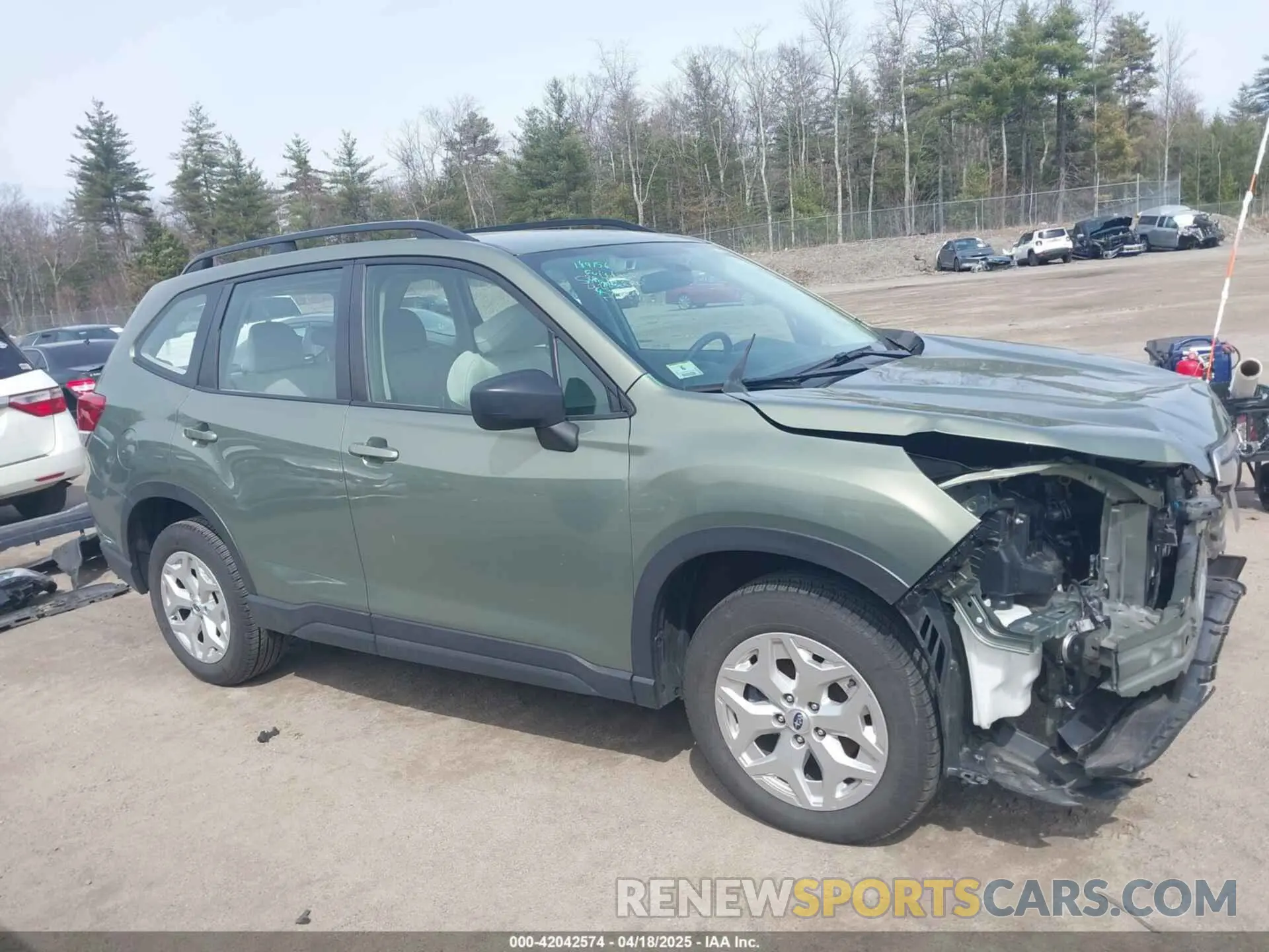 14 Photograph of a damaged car JF2SKACC8KH459569 SUBARU FORESTER 2019
