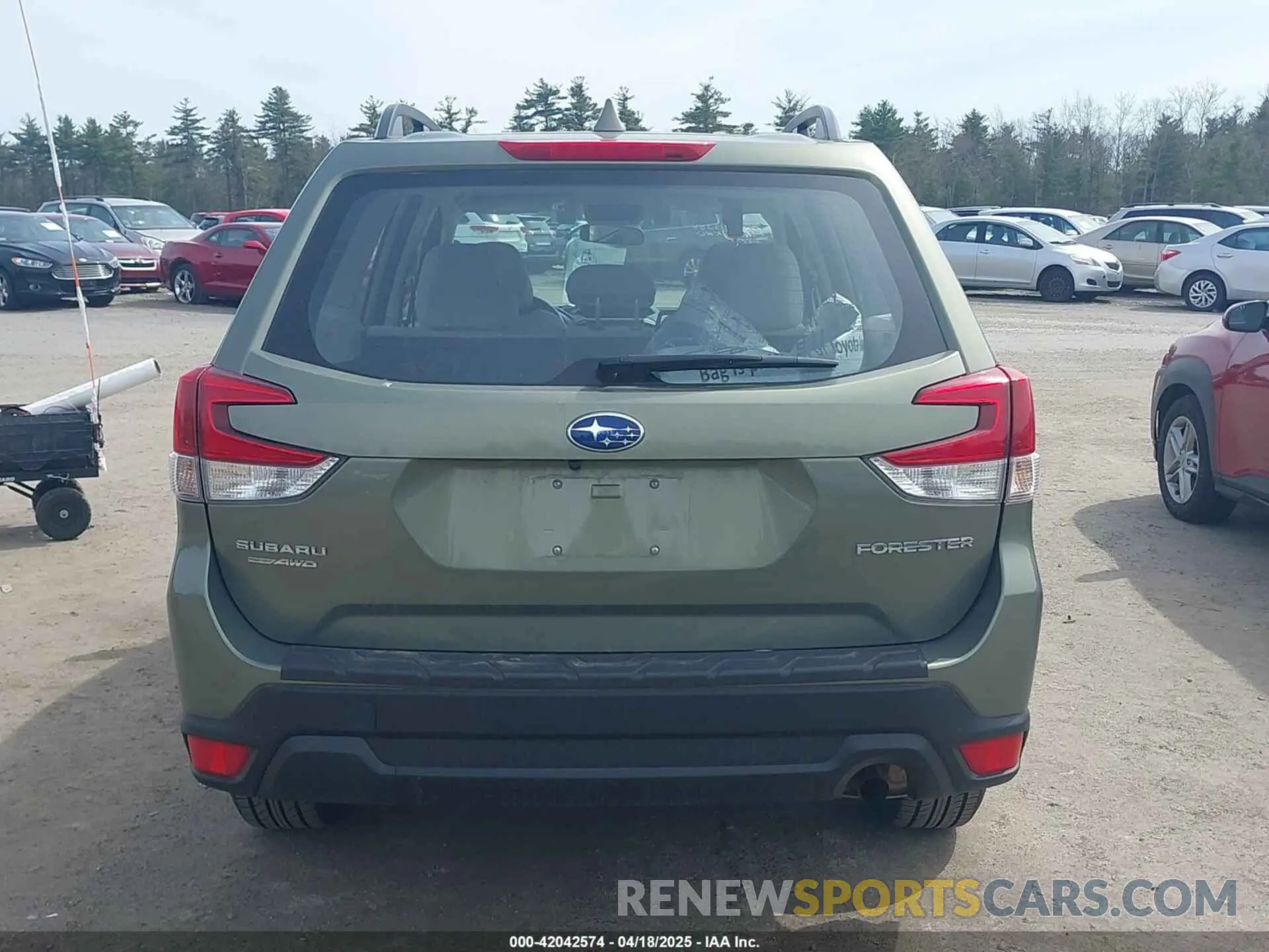 17 Photograph of a damaged car JF2SKACC8KH459569 SUBARU FORESTER 2019