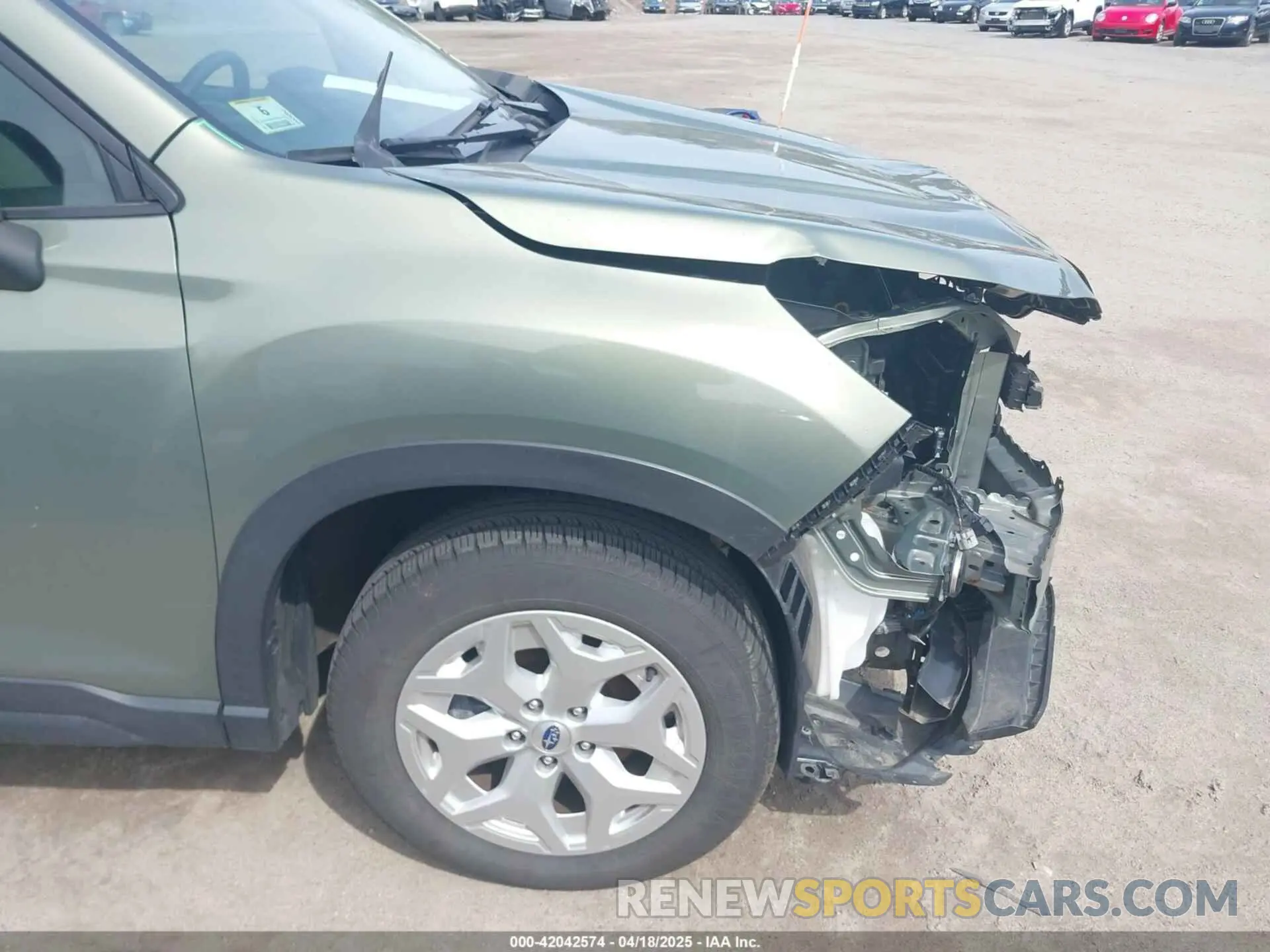 18 Photograph of a damaged car JF2SKACC8KH459569 SUBARU FORESTER 2019