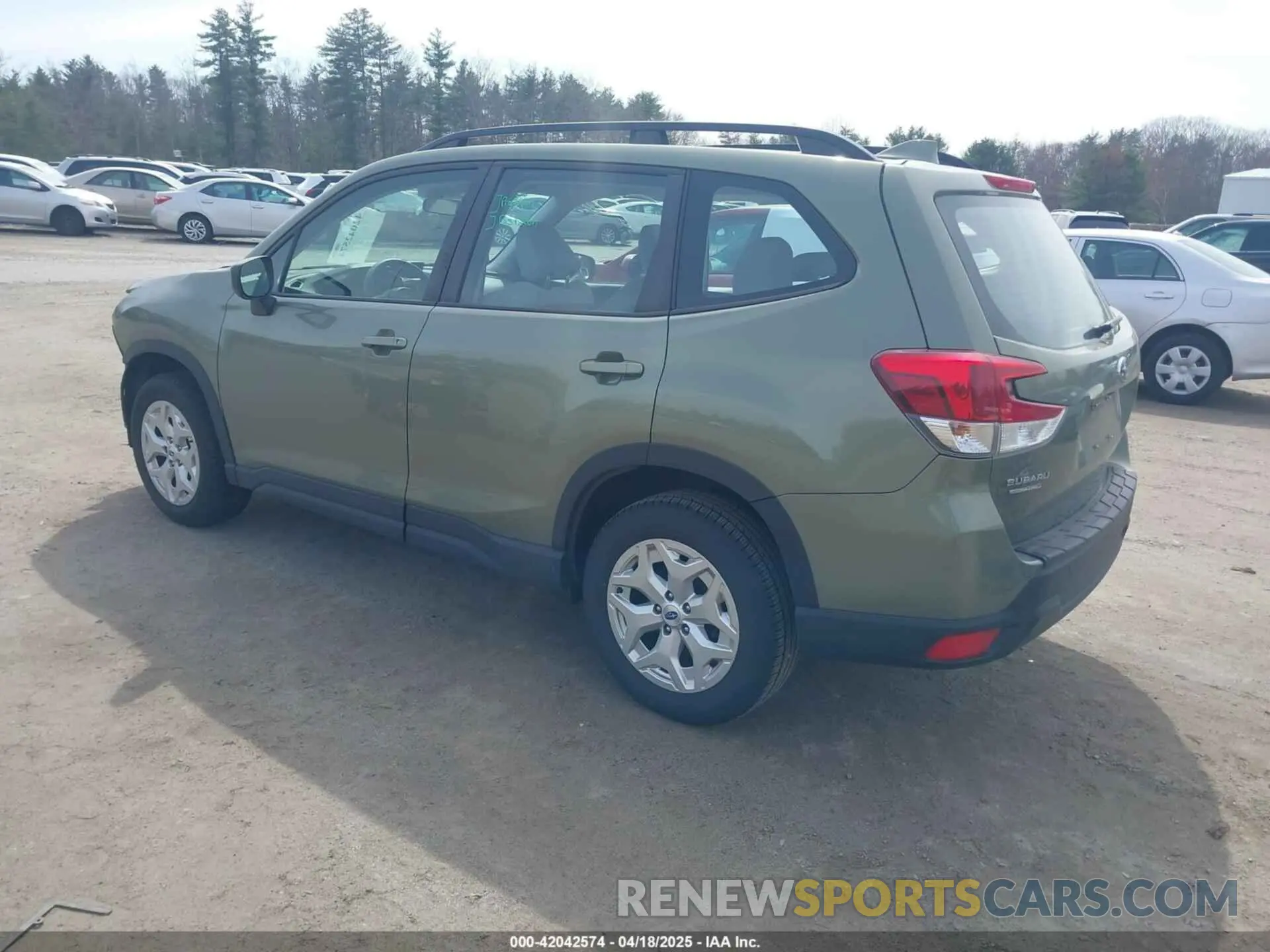 3 Photograph of a damaged car JF2SKACC8KH459569 SUBARU FORESTER 2019