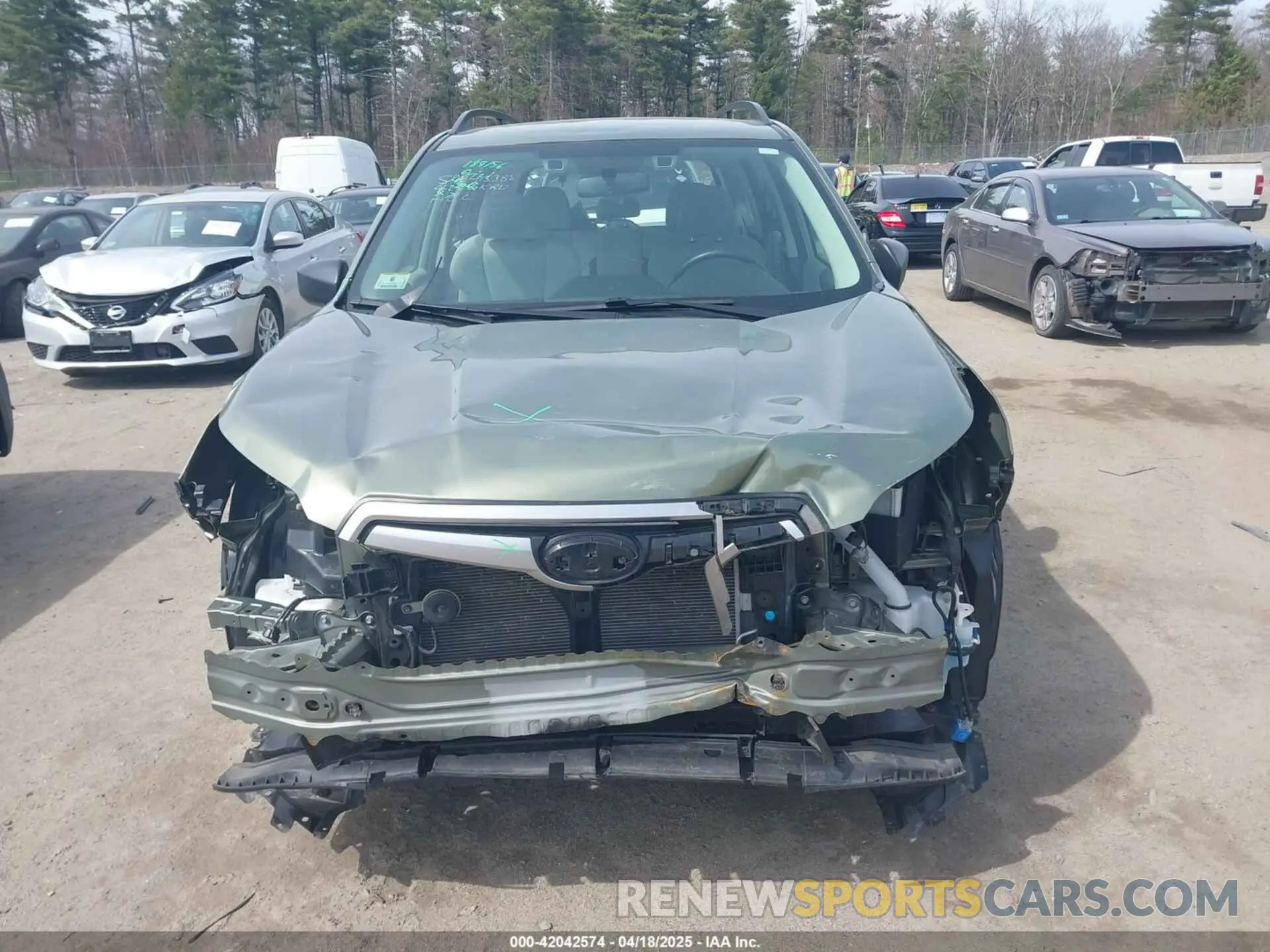 6 Photograph of a damaged car JF2SKACC8KH459569 SUBARU FORESTER 2019