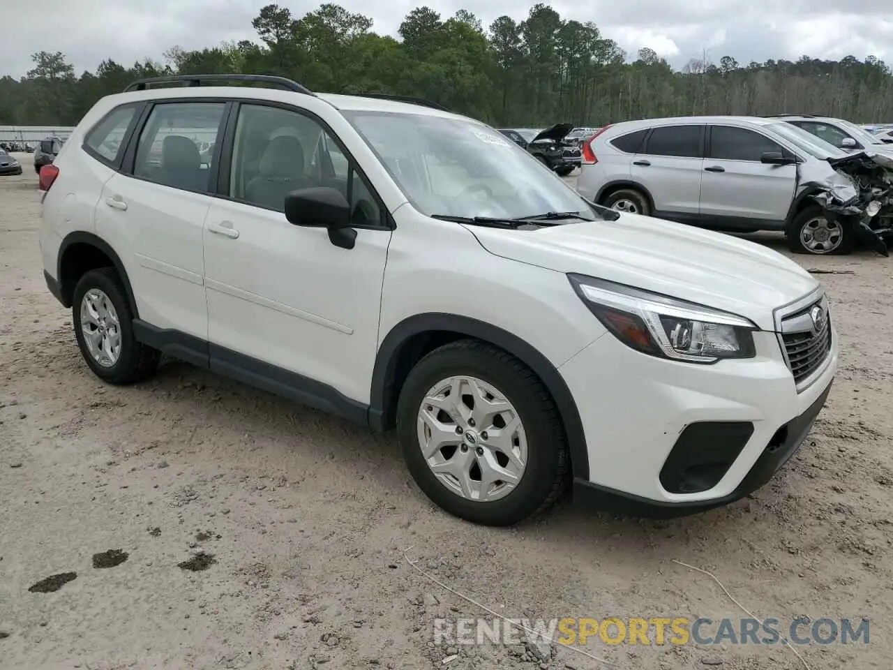 4 Фотография поврежденного автомобиля JF2SKACC8KH465629 SUBARU FORESTER 2019