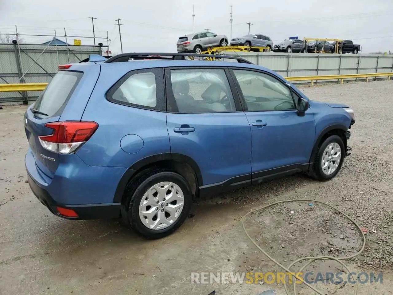 3 Photograph of a damaged car JF2SKACC8KH487789 SUBARU FORESTER 2019