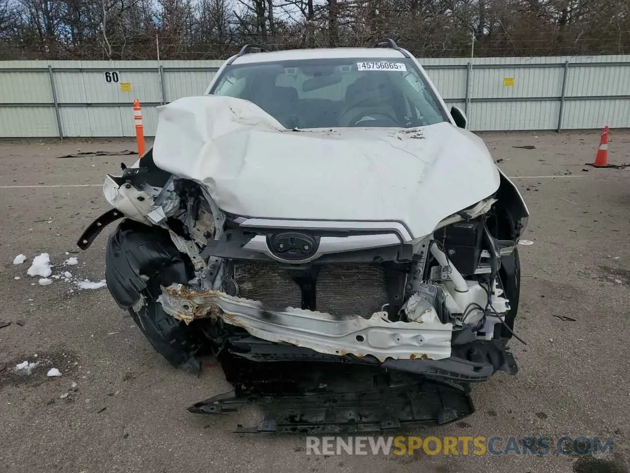 5 Photograph of a damaged car JF2SKAEC0KH460065 SUBARU FORESTER 2019