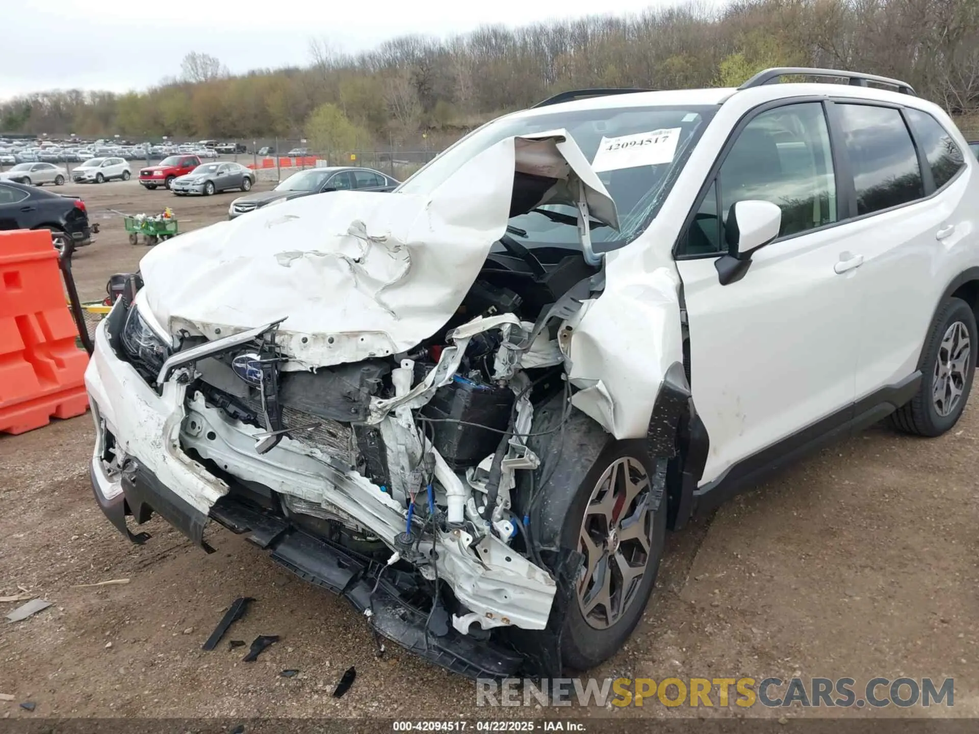 17 Photograph of a damaged car JF2SKAEC1KH447633 SUBARU FORESTER 2019