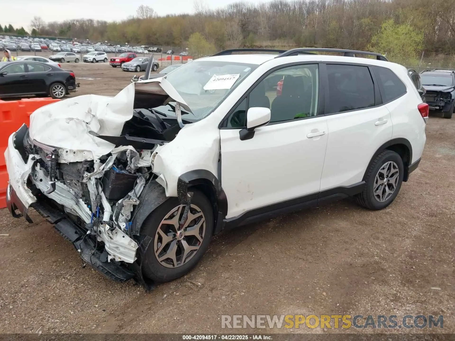 2 Photograph of a damaged car JF2SKAEC1KH447633 SUBARU FORESTER 2019