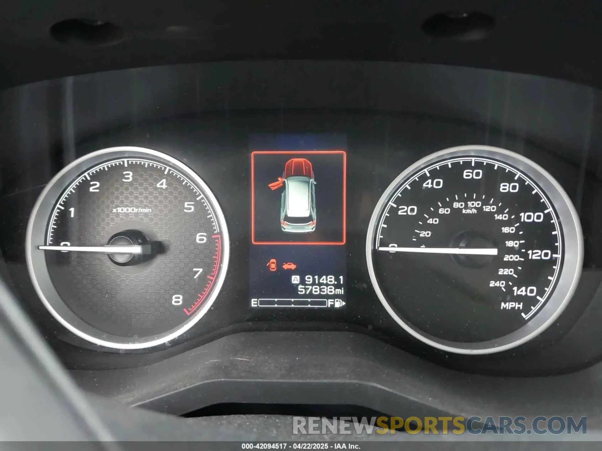 7 Photograph of a damaged car JF2SKAEC1KH447633 SUBARU FORESTER 2019