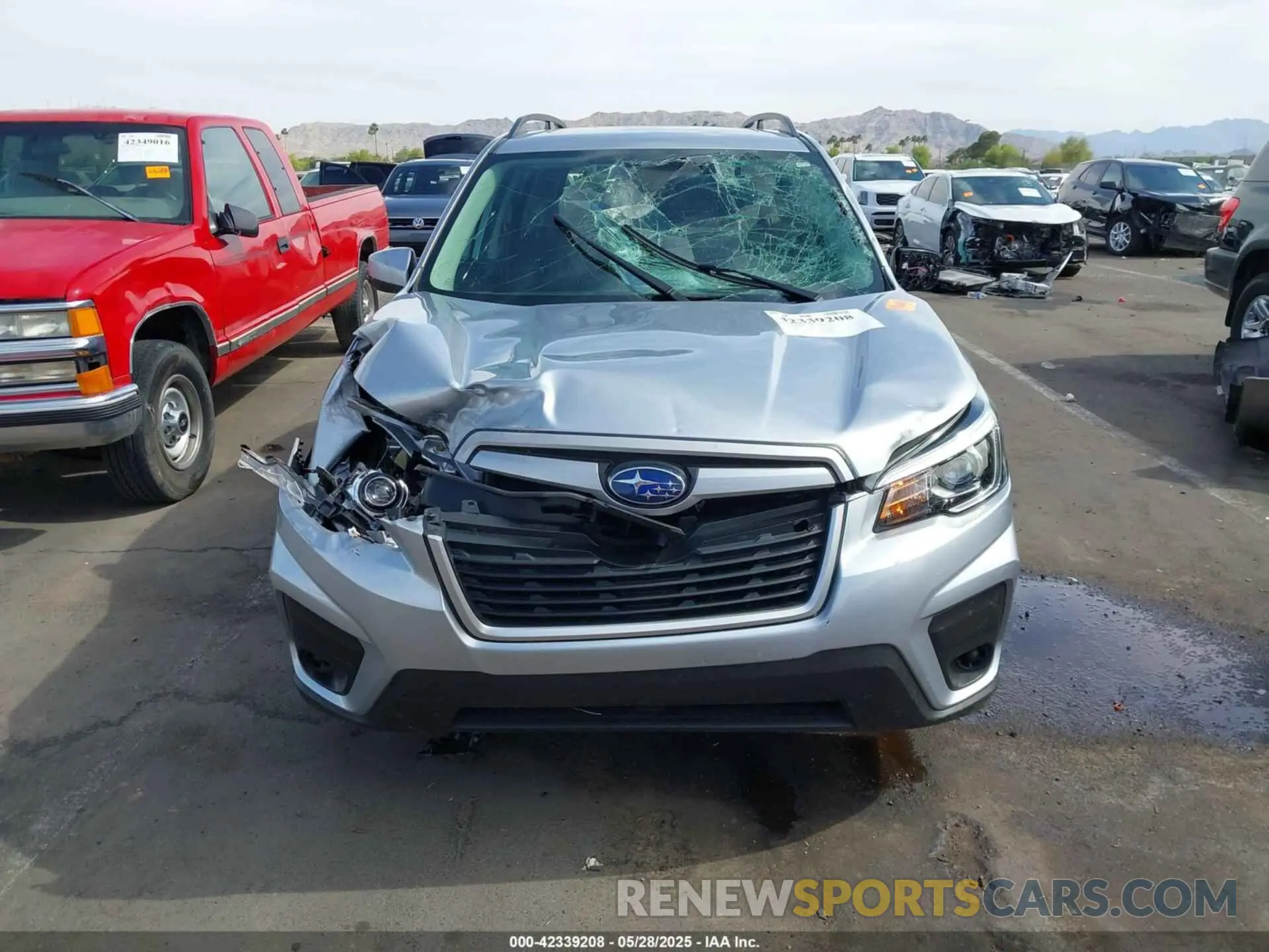 12 Photograph of a damaged car JF2SKAEC1KH451438 SUBARU FORESTER 2019