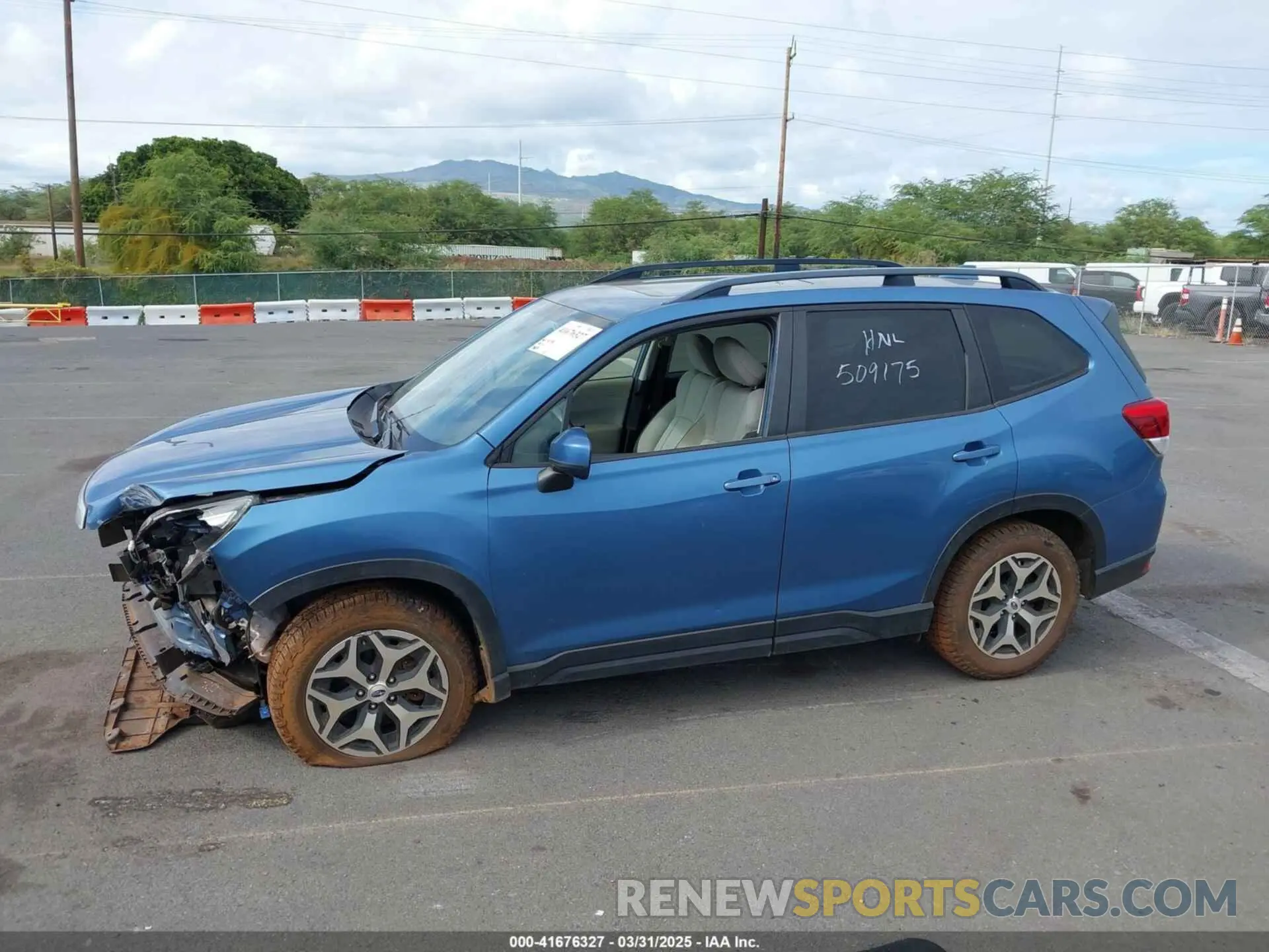 6 Photograph of a damaged car JF2SKAEC1KH509175 SUBARU FORESTER 2019