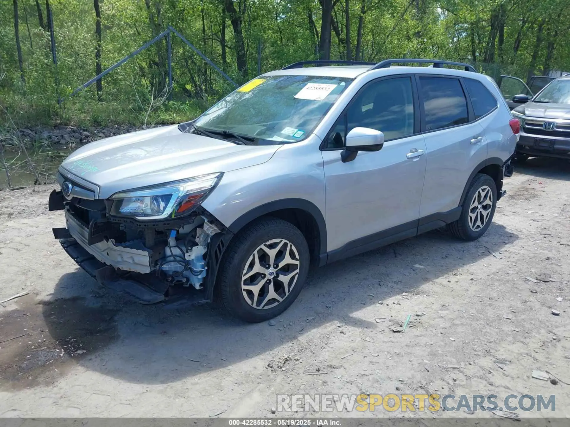 2 Photograph of a damaged car JF2SKAEC3KH407571 SUBARU FORESTER 2019