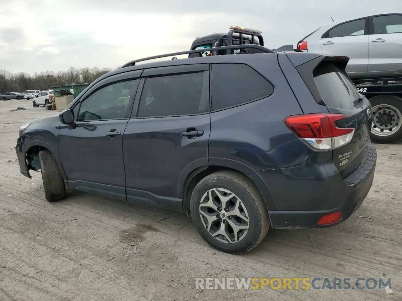 2 Photograph of a damaged car JF2SKAEC3KH432521 SUBARU FORESTER 2019