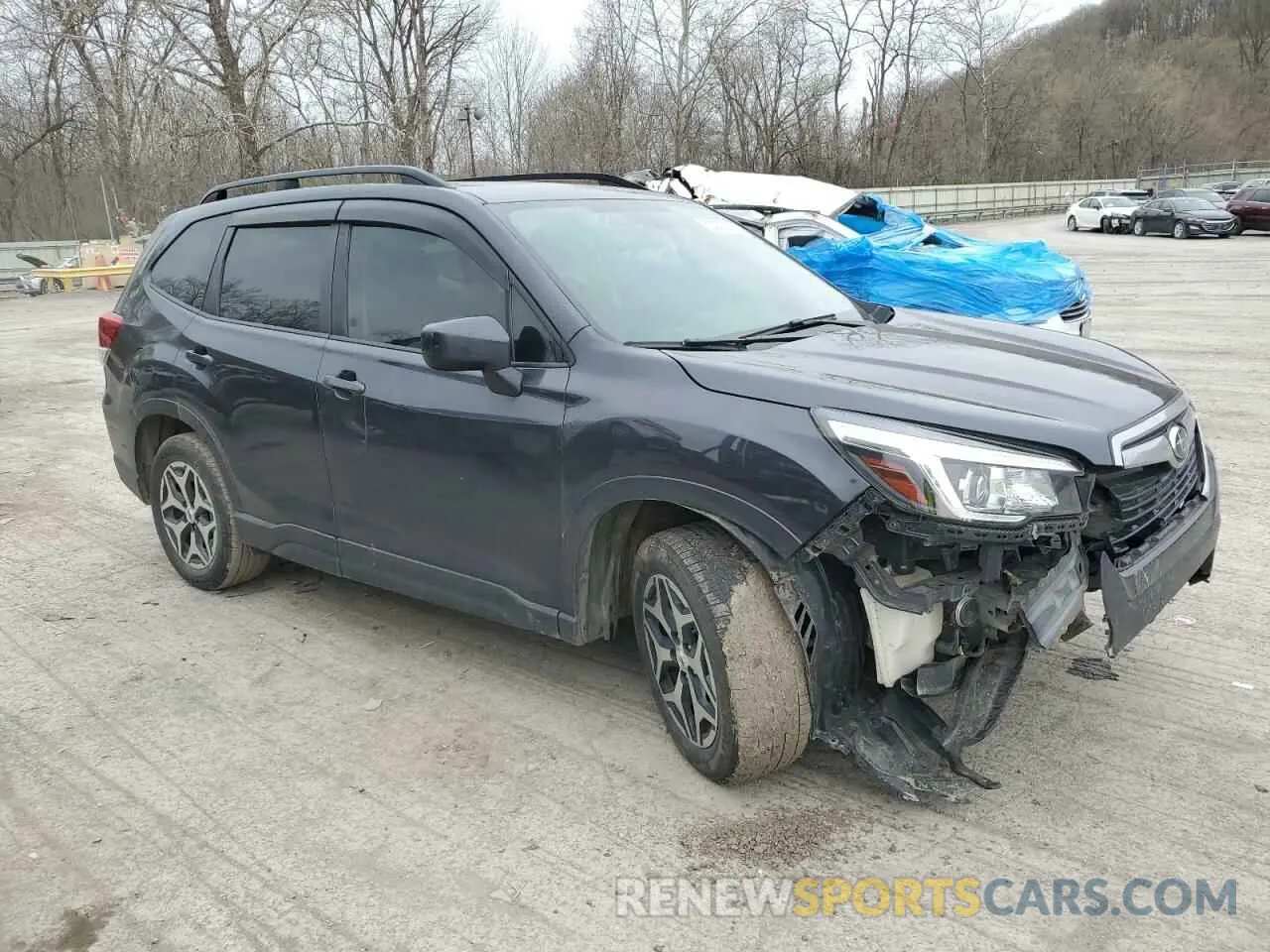 4 Photograph of a damaged car JF2SKAEC3KH432521 SUBARU FORESTER 2019