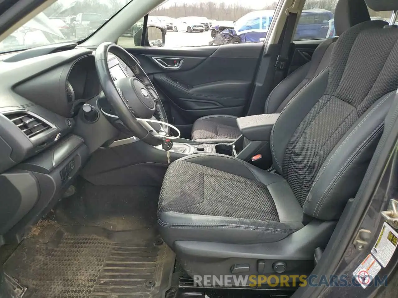 7 Photograph of a damaged car JF2SKAEC3KH432521 SUBARU FORESTER 2019