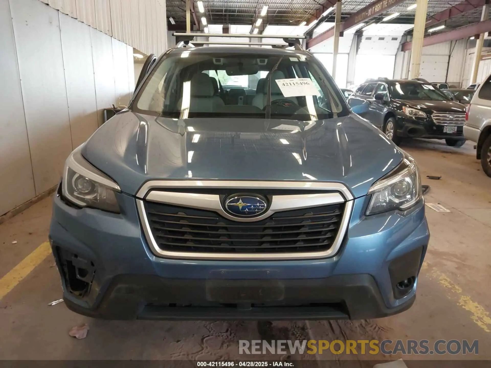 12 Фотография поврежденного автомобиля JF2SKAEC3KH590972 SUBARU FORESTER 2019
