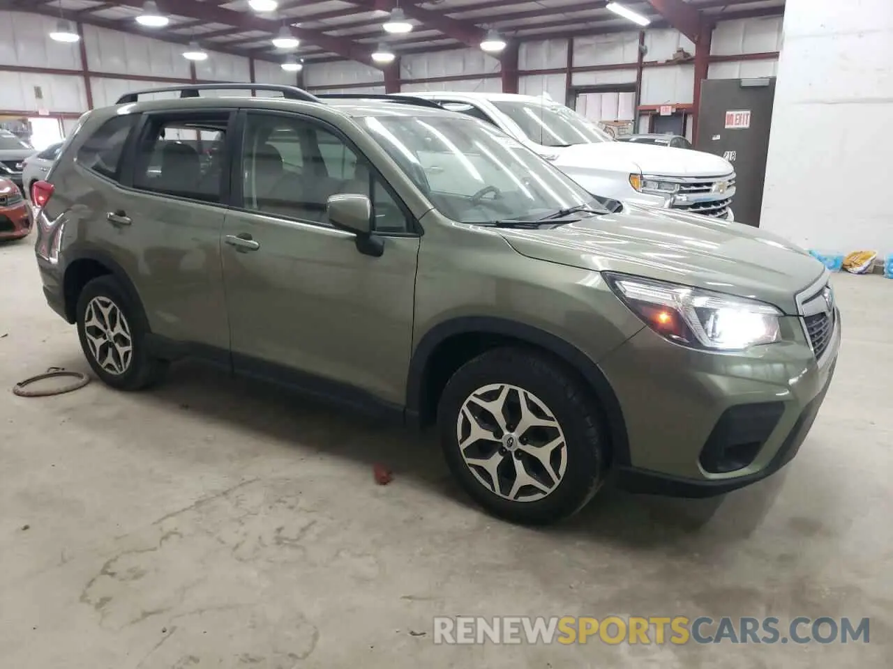 4 Фотография поврежденного автомобиля JF2SKAEC4KH572772 SUBARU FORESTER 2019