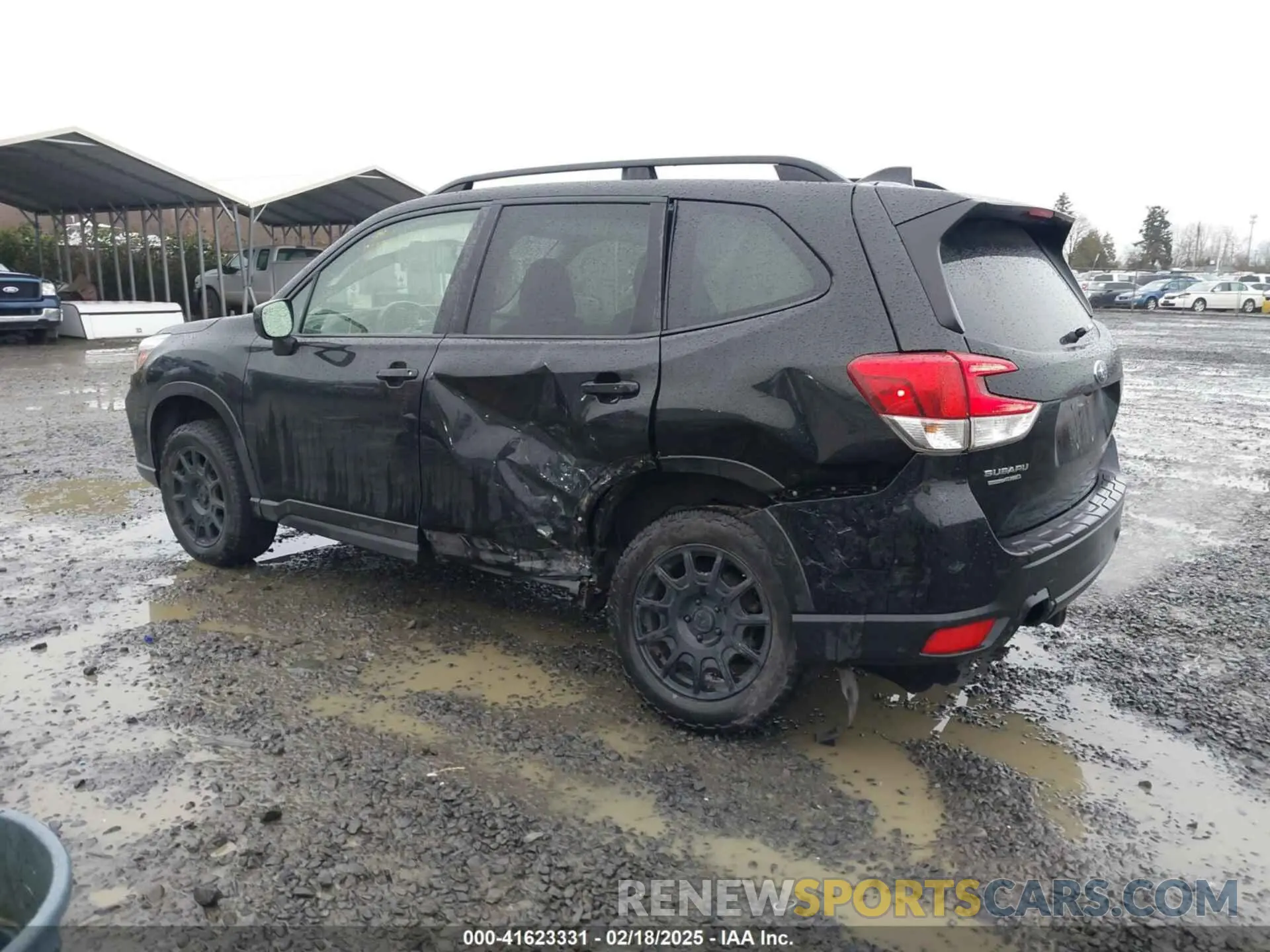 3 Photograph of a damaged car JF2SKAEC6KH551325 SUBARU FORESTER 2019